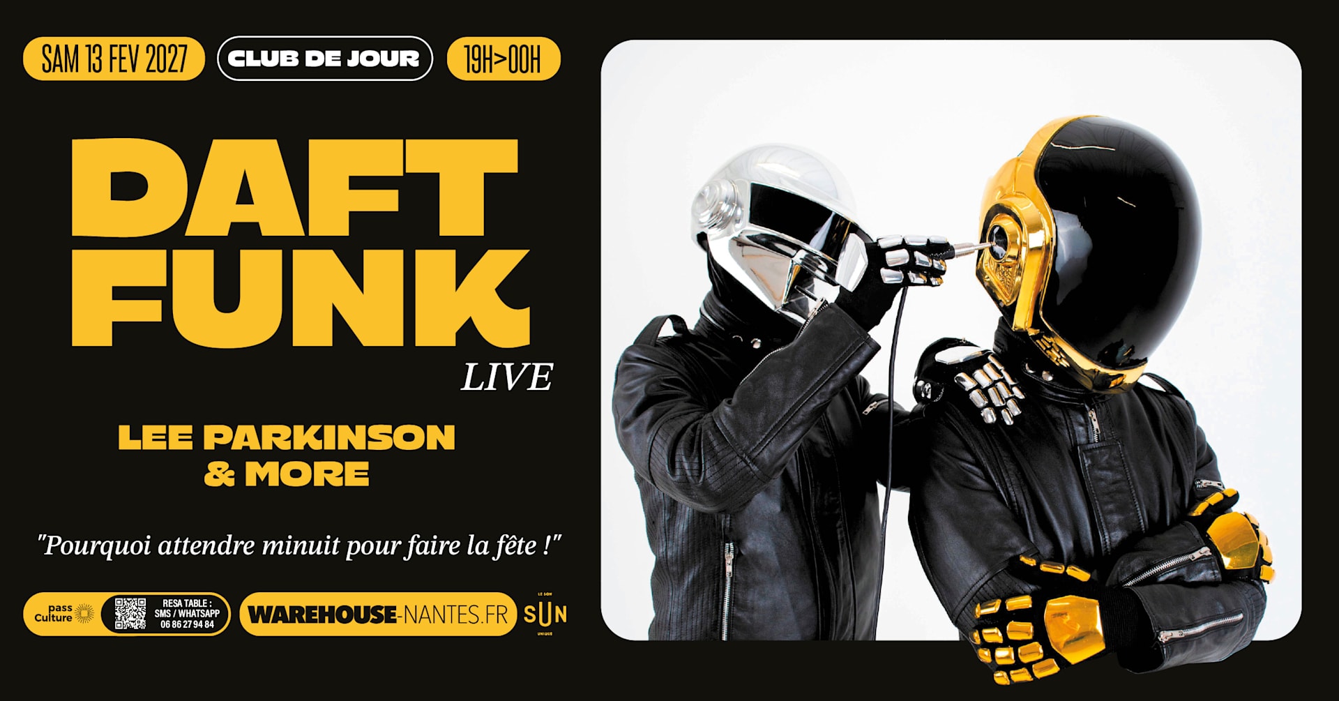 Club De Jour Invite Daft Funk Live