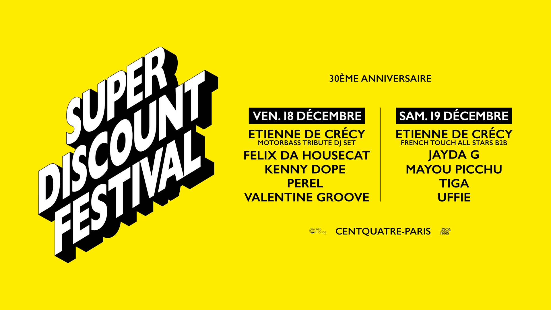 Etienne De Crécy — Super Discount Festival