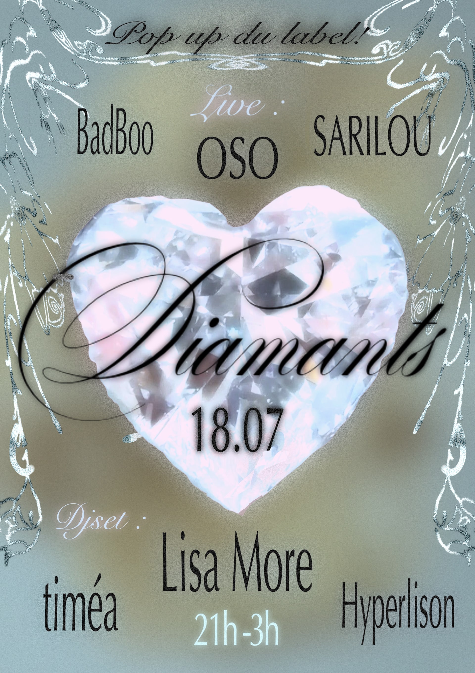 Sarilou : Diamants W Oso Badboo Lisa More Timéa Hyperlison