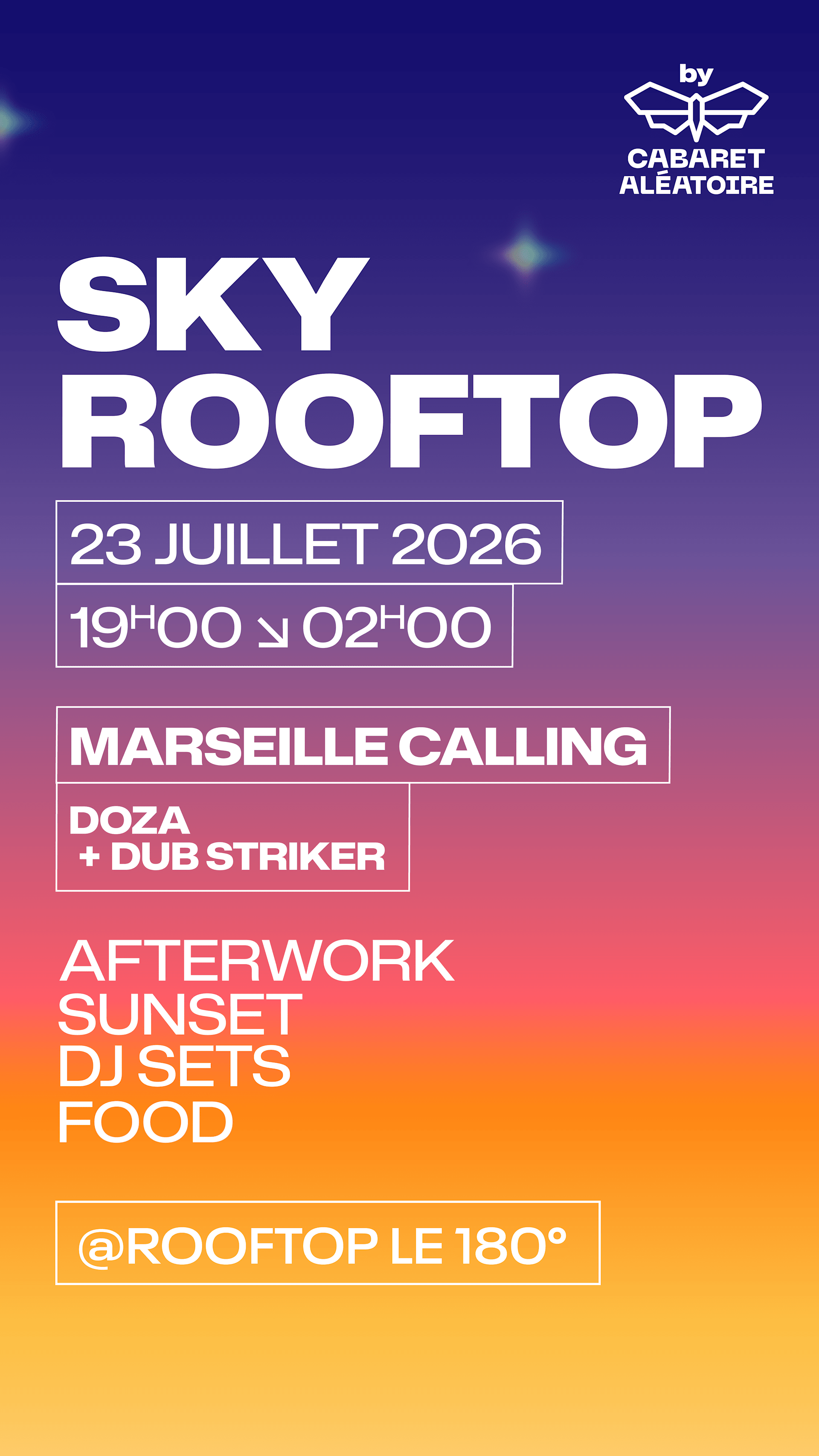 23/07 | Sky Rooftop