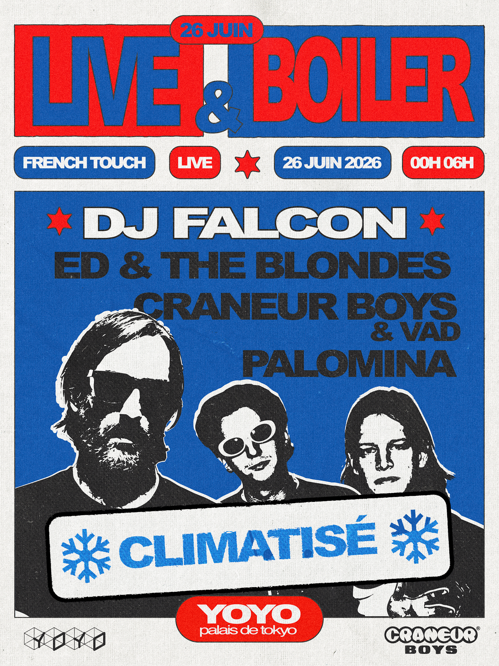 Live & Boiler @Yoyo W/ Djfalcon, Ed &Tb By Craneurboys