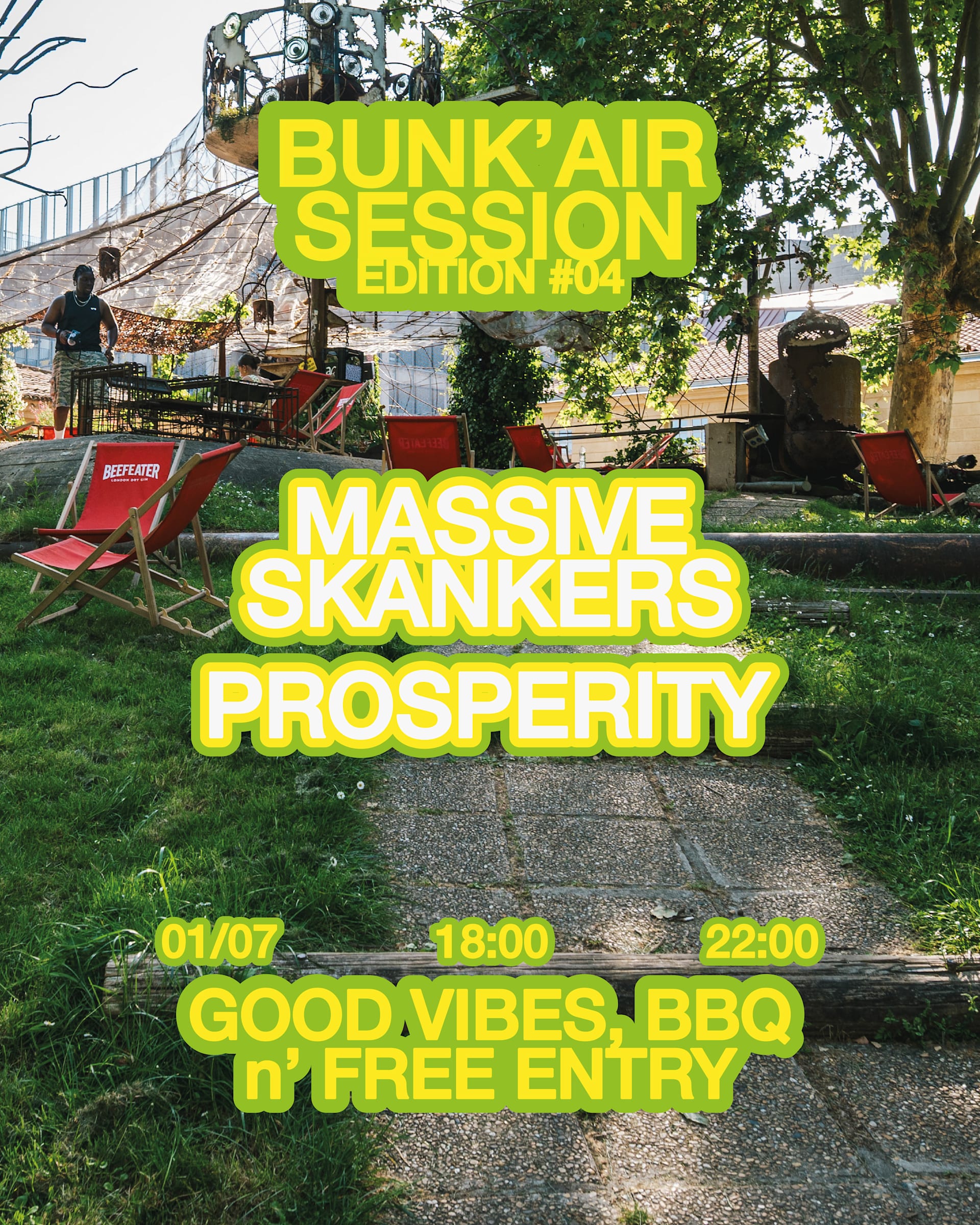 Bunk'air Session #4 Mini Open Air Reggae/Dub Lvda