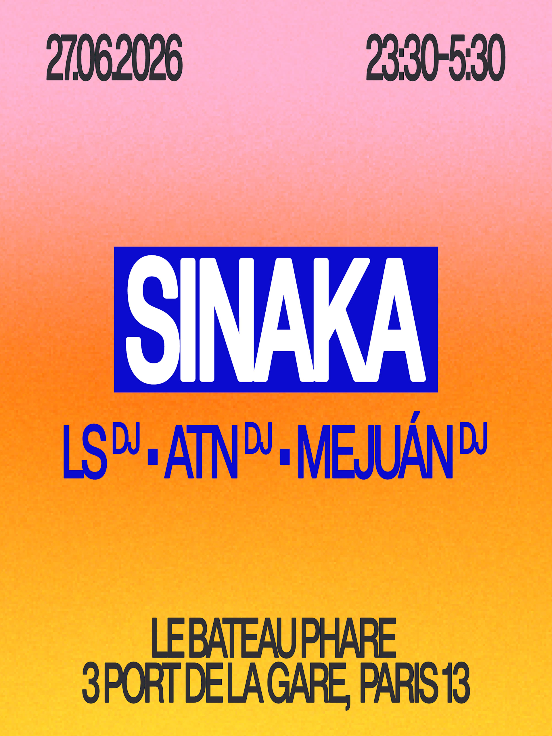 Mamacita : Sinaka (Live) + Colombie/Portugal