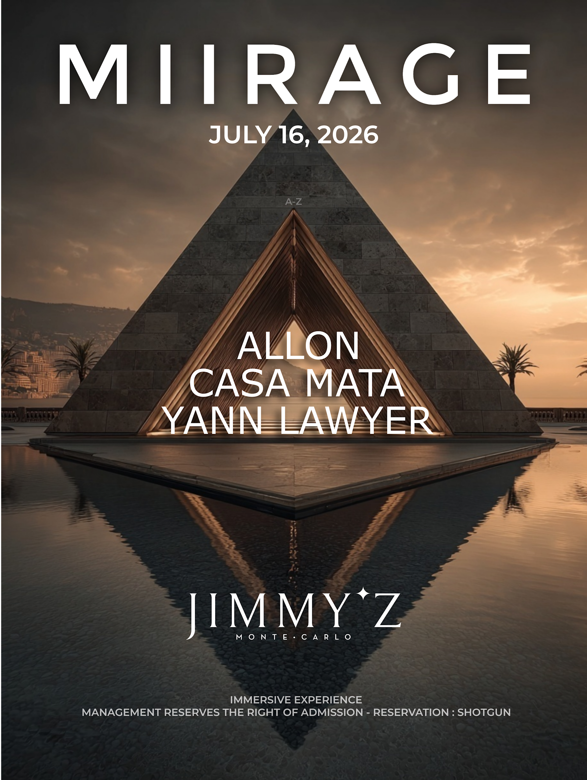 Miirage X Jimmy'z Monte Carlo 16.07