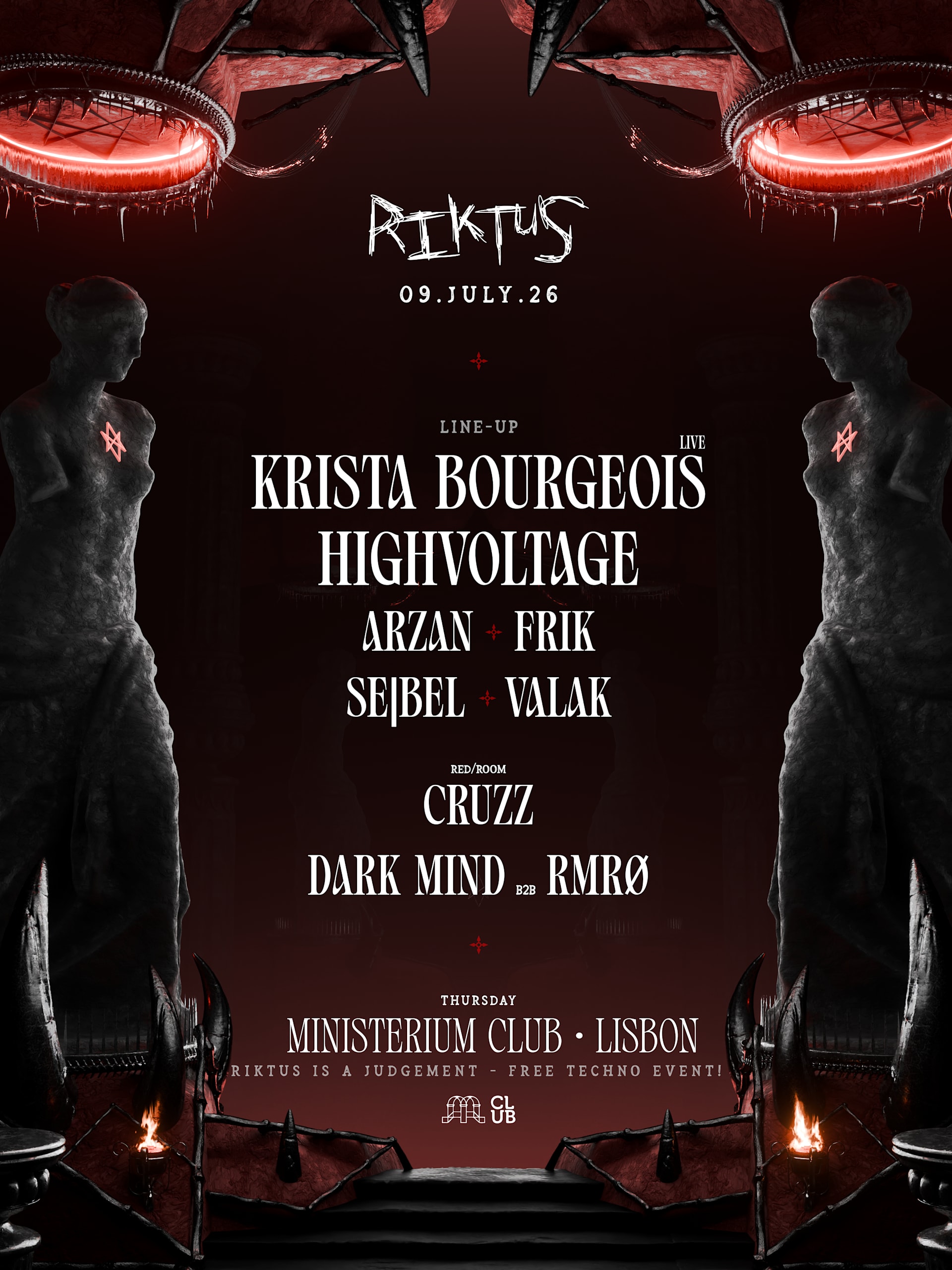 Riktus IV Anniversary - 4.2 W/ Krista Bourgeois, Highvoltage