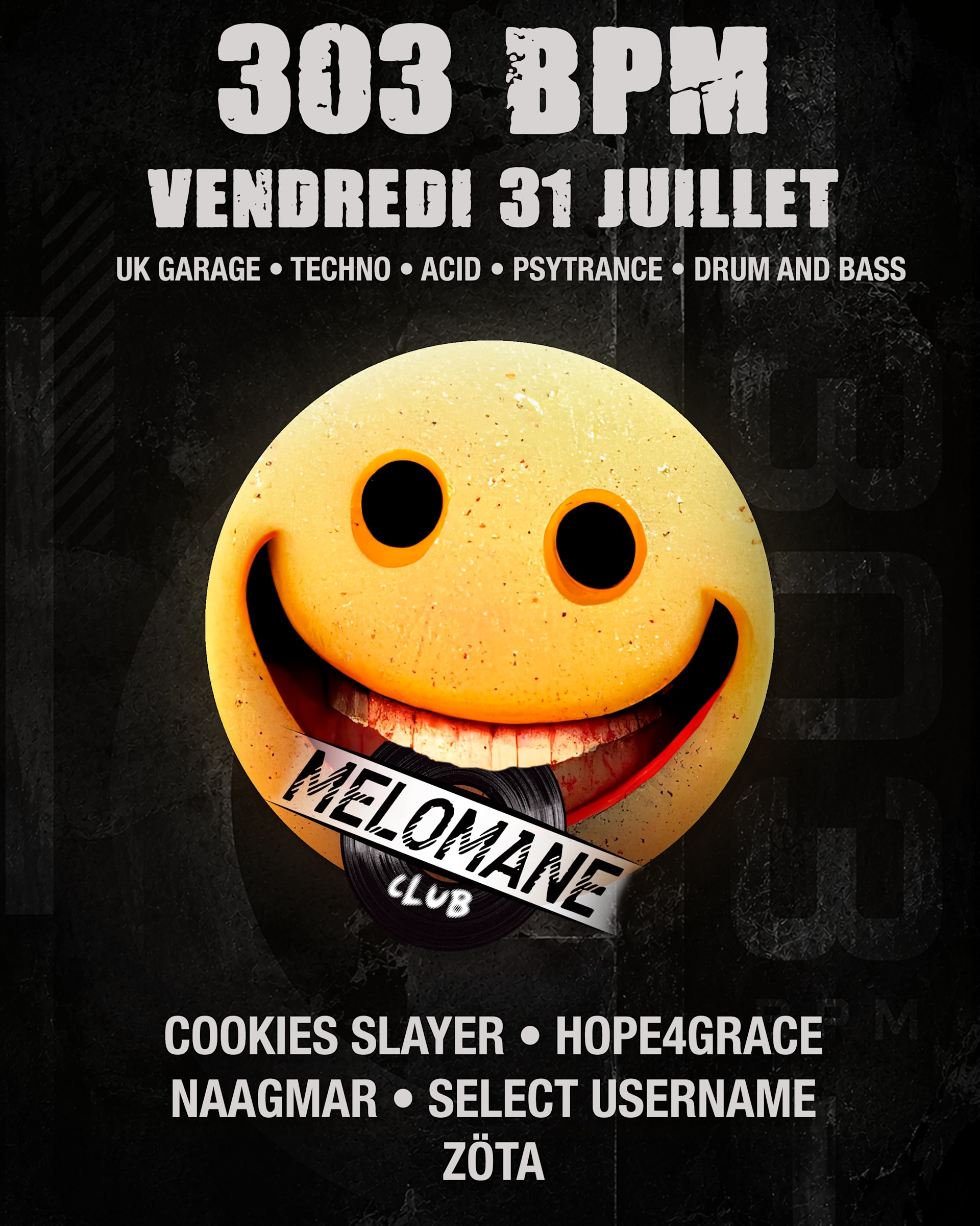 303 Bpm X Mélomane Club