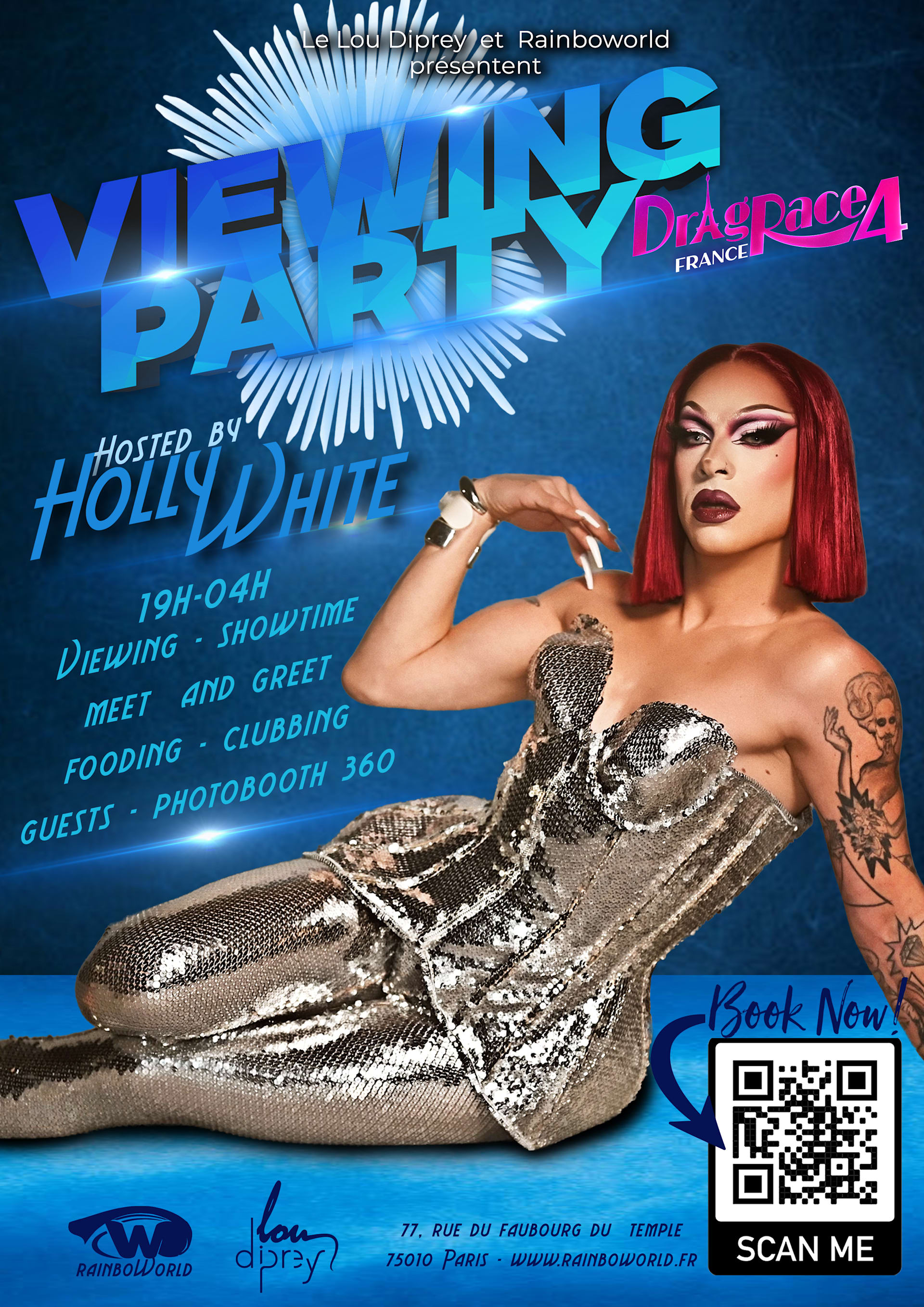 Viewing Drag Race France By Holly White & Le Filip S04 Ep08