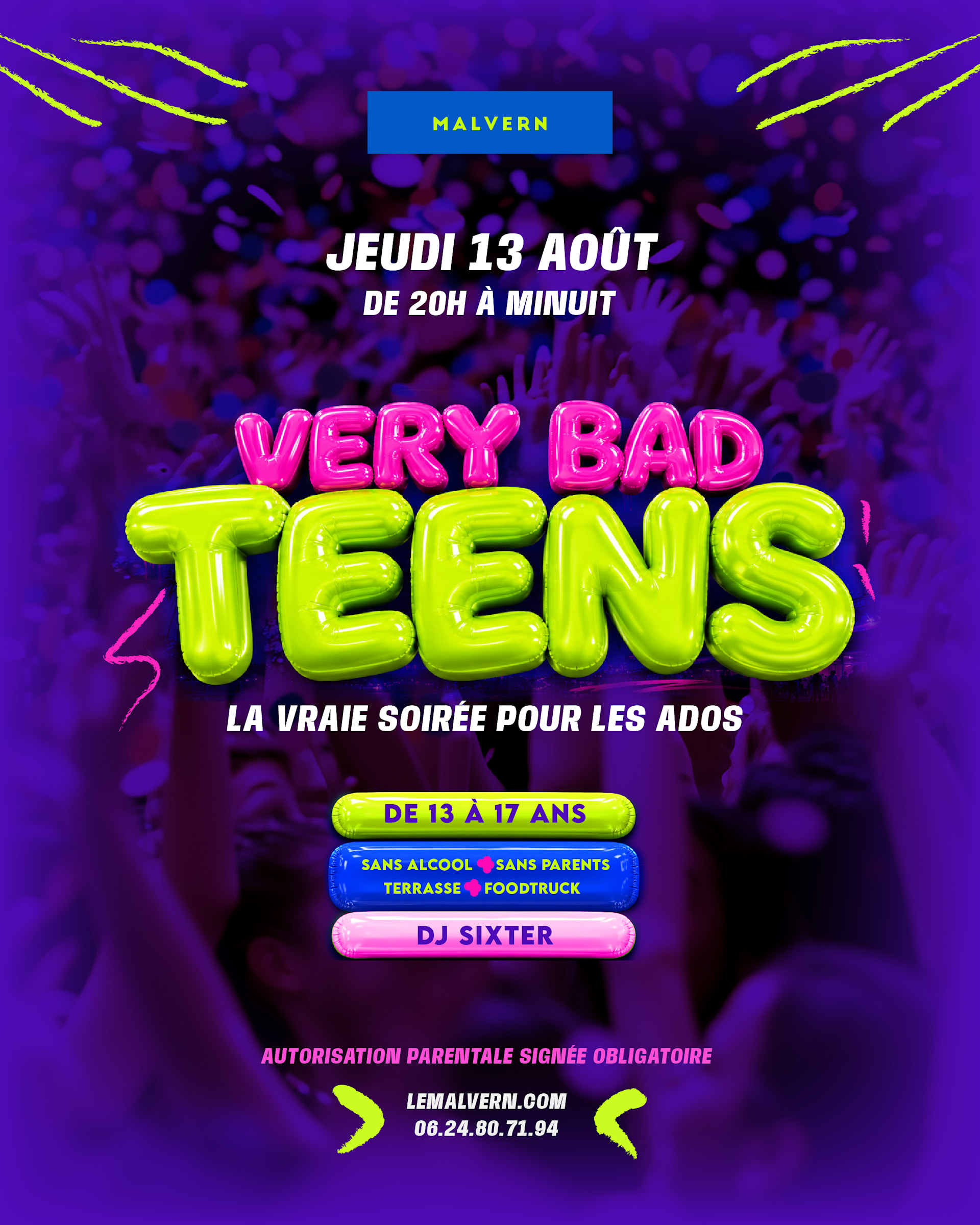 Very Bad Teens - 13/17ans