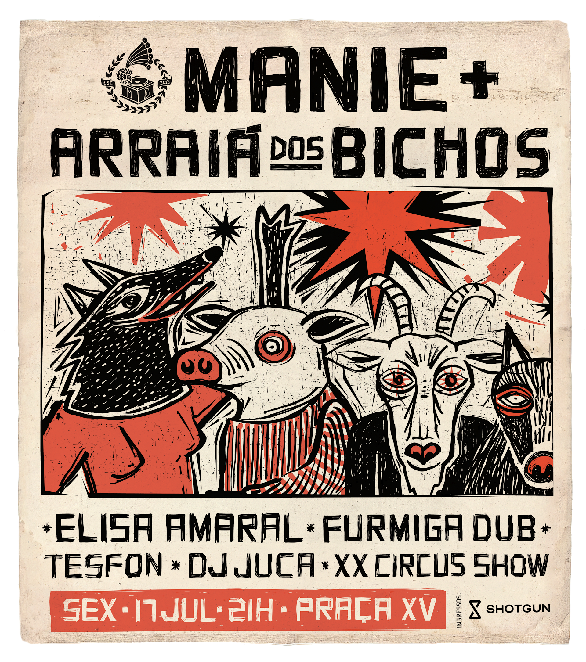 Manie E O Arraiá Dos Bichos