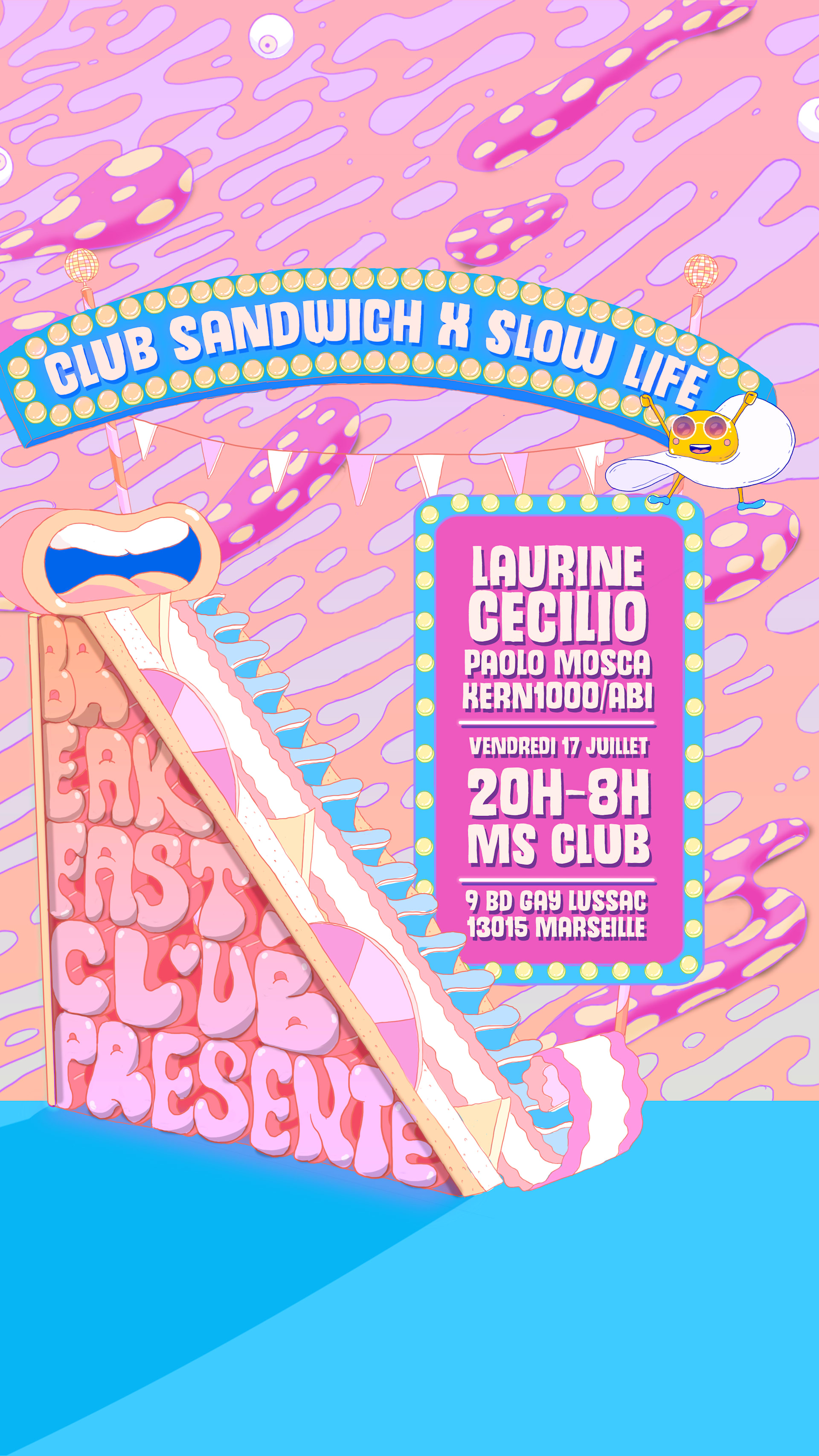 Club Sandwich X Slow Life