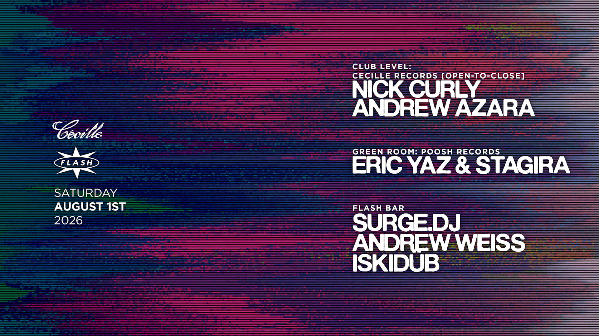 Cecille Records: Nick Curly - Andrew Azara [Open-To-Close]