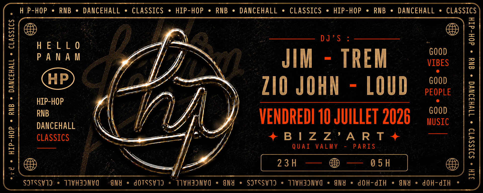 Hello Panam Feat Dj Jim, Dj Trem, Dj Loud, Zio John