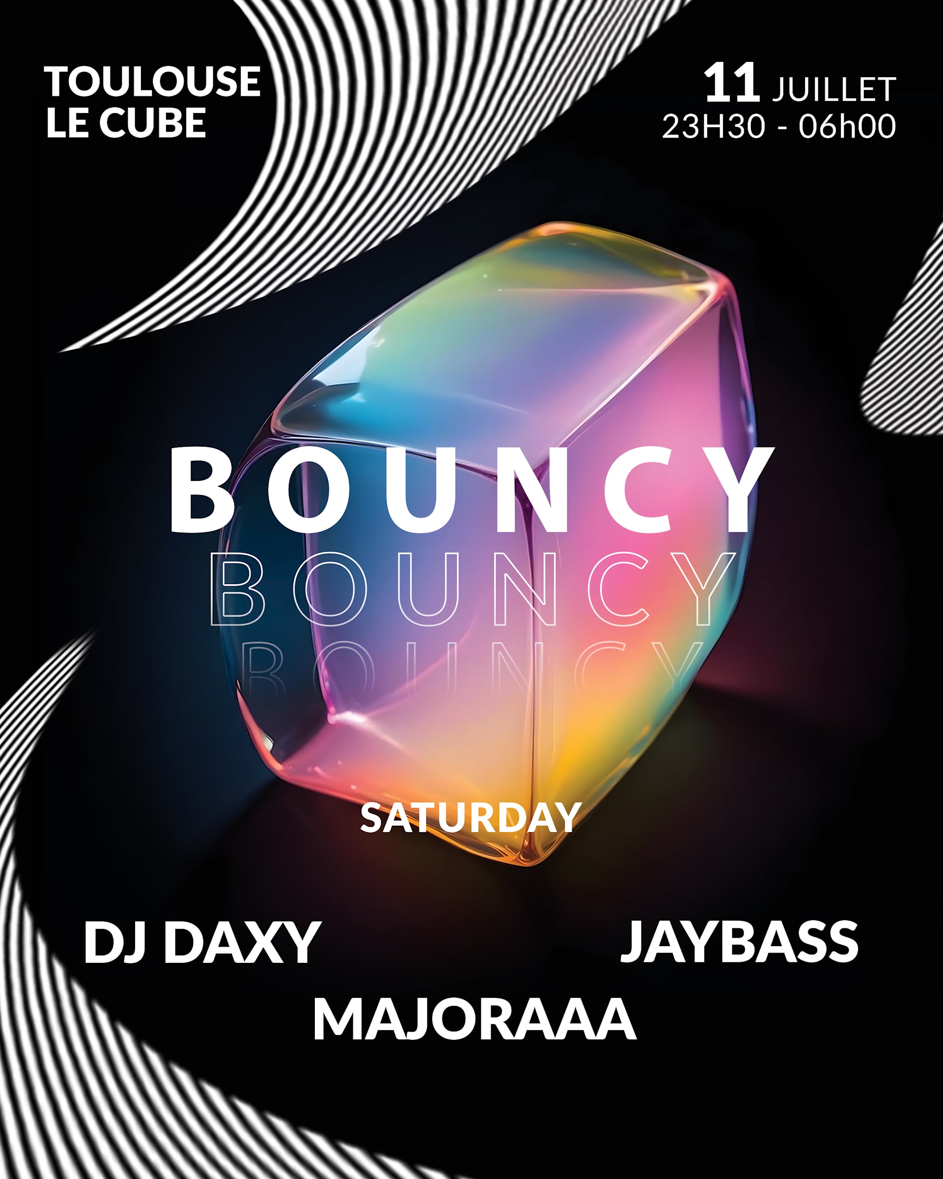 Bouncy Saturday Le Cube 11/07