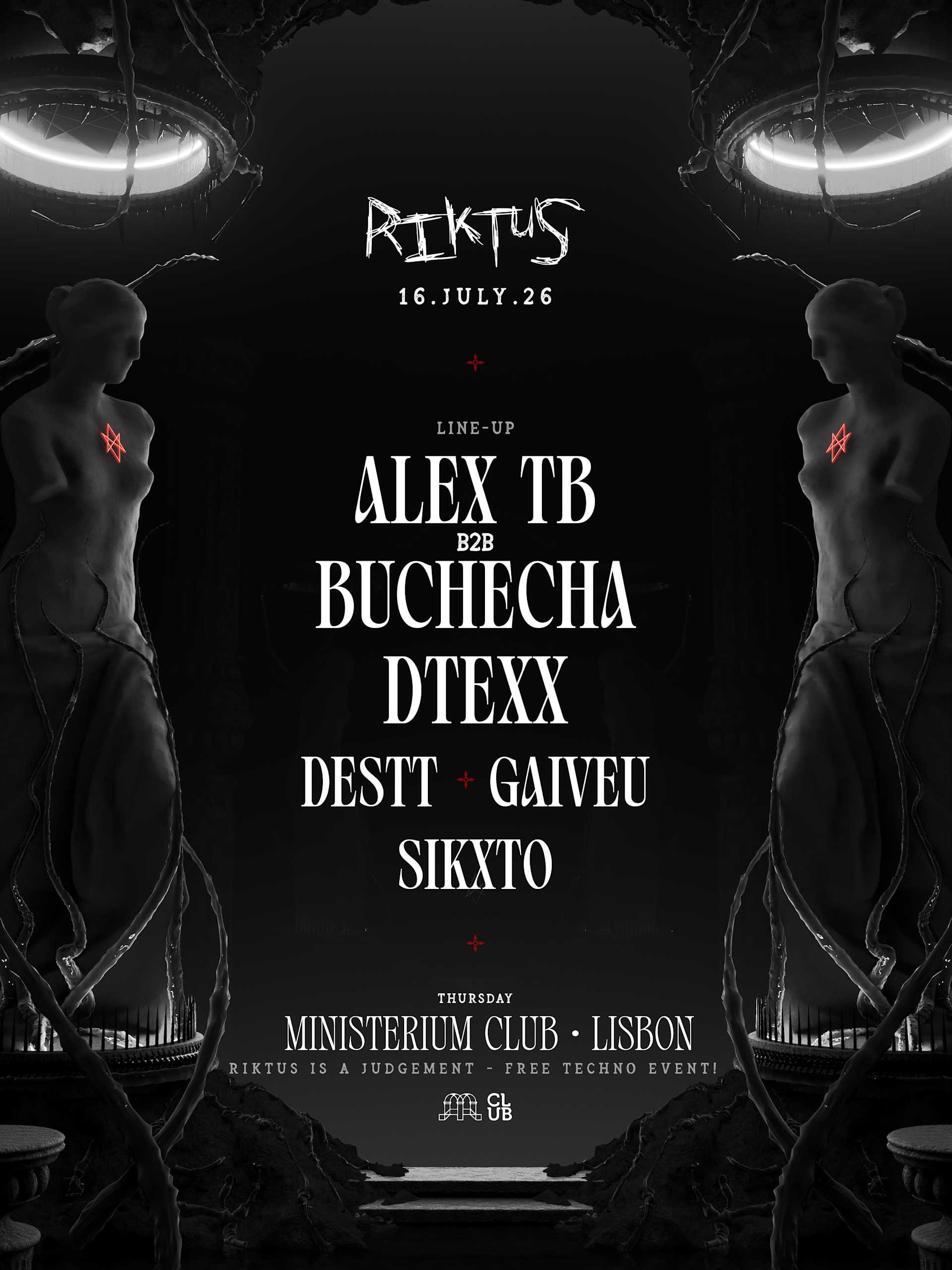 Riktus IV Anniversary - 4.3 W/ Alex Tb B2b Buchecha, Dtexx