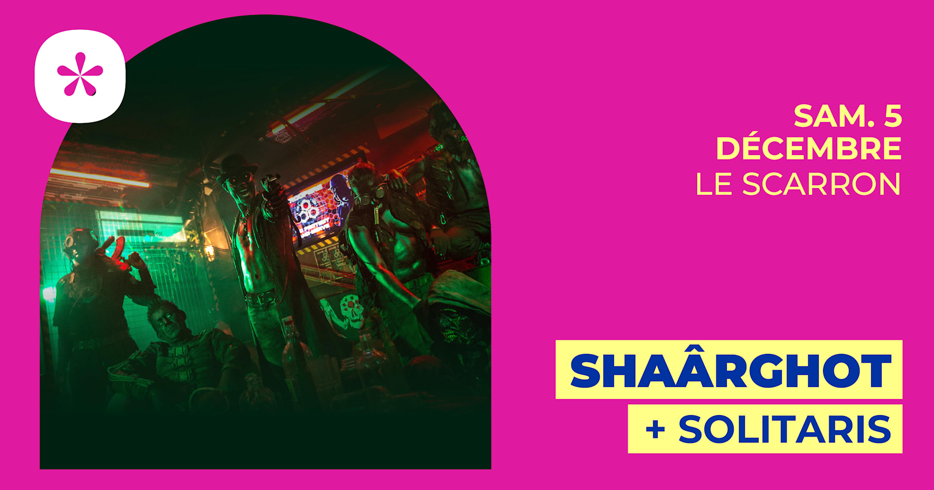 Shaârghot + Solitaris | Le Scarron • Le Mans