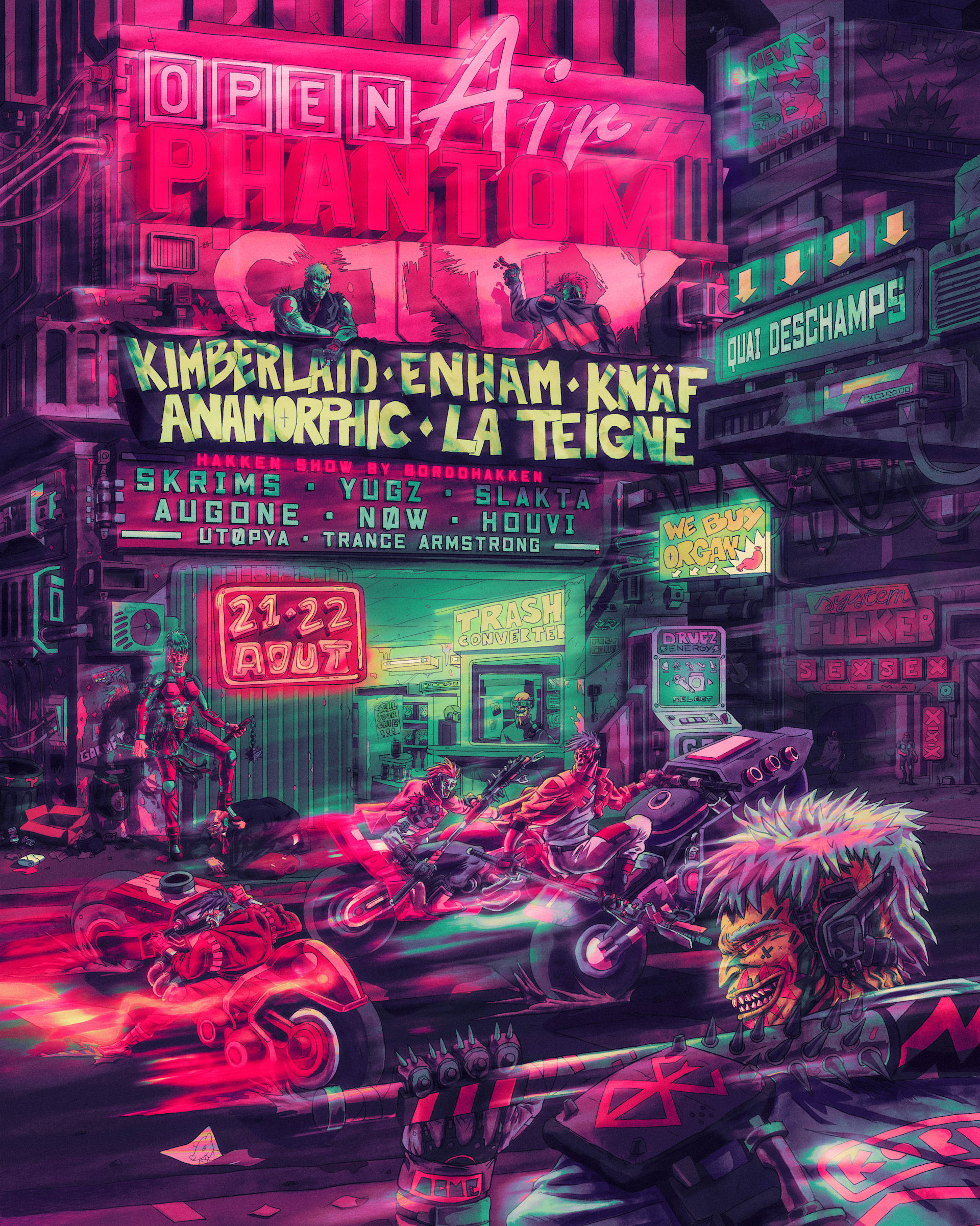 Phantom Open Air : Kimberlaid, Enham, Knäf, Anamorphic &More
