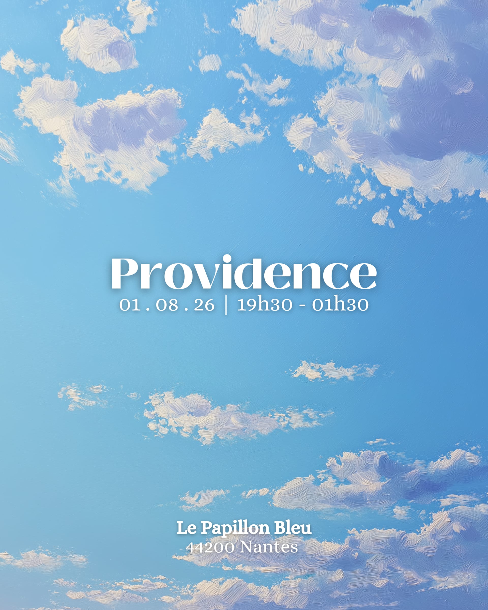 Providence @ Le Papillon Bleu 01.08.26
