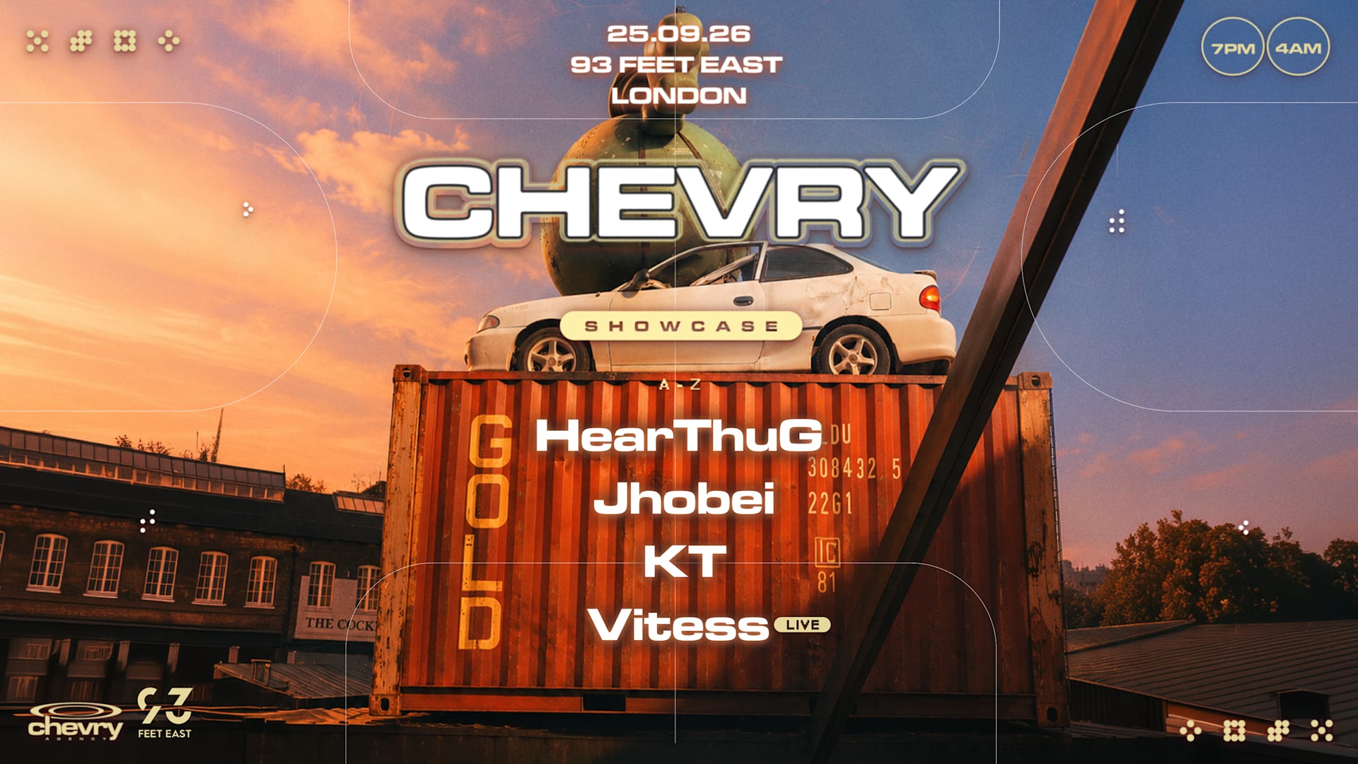 Chevry Showcase : Hearthug, Jhobei, Kt, Vitess