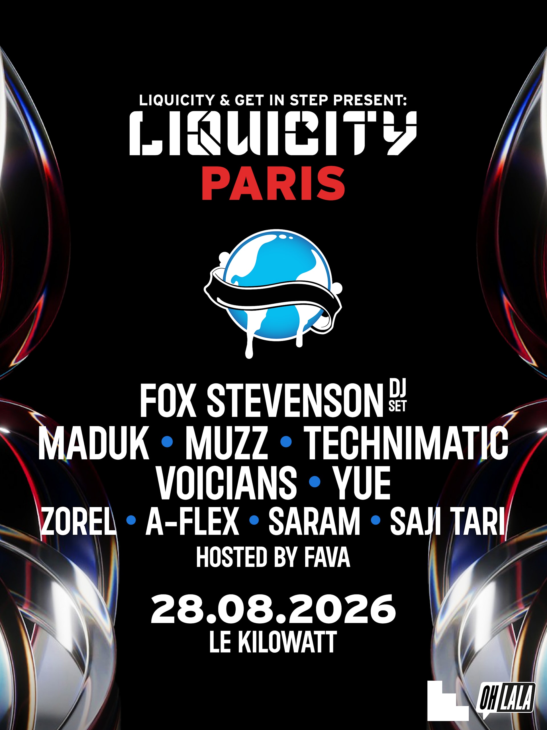 Get In Step Presents Liquicity Paris