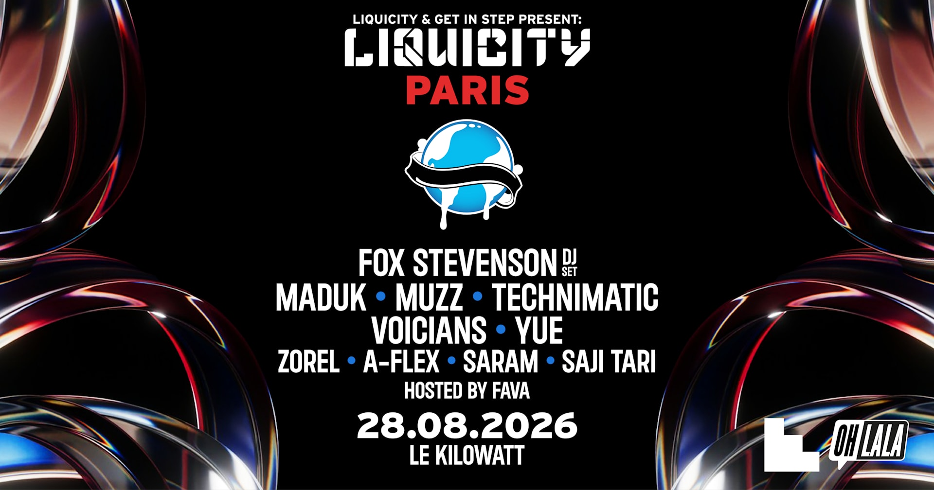 Get In Step Presents Liquicity Paris