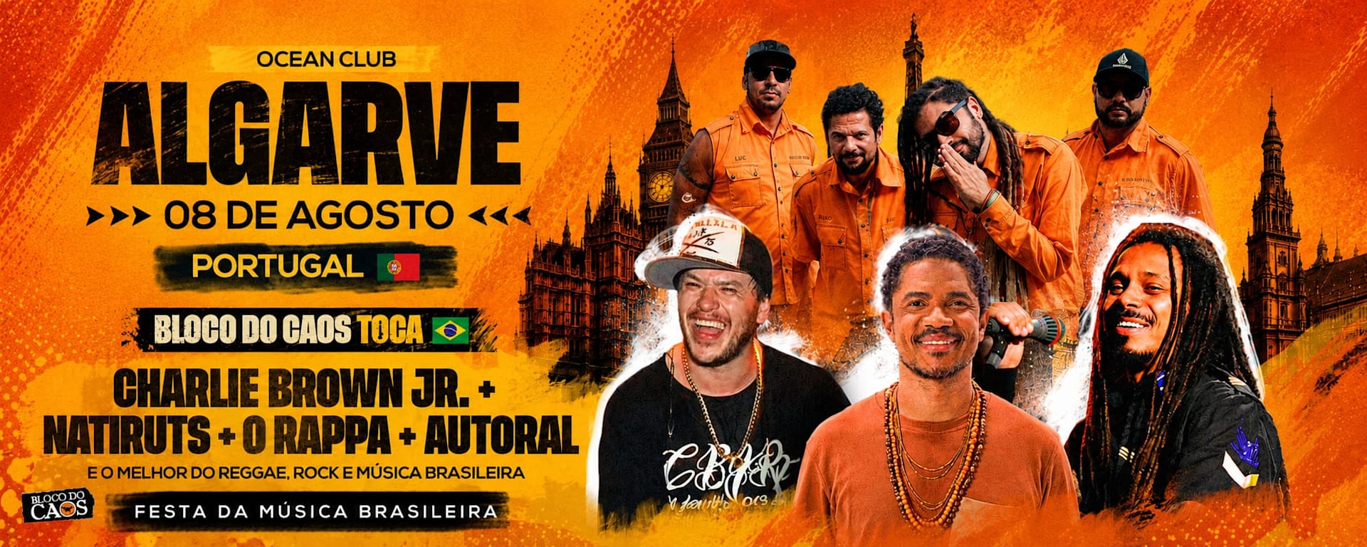 Festa De Musica Brasileira Com Bloco Do Caos - Oceans Club