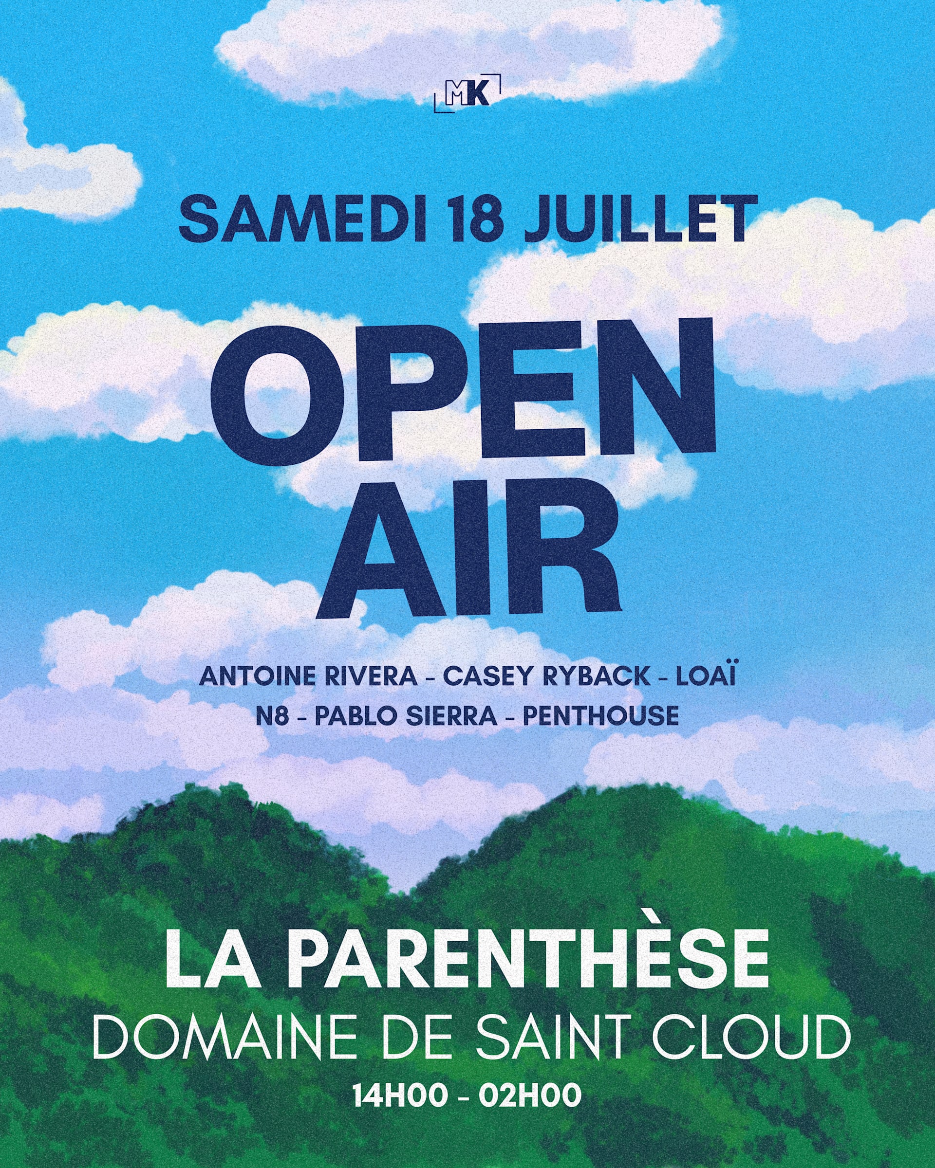 Mk Records Takeover - La Parenthèse Open Air