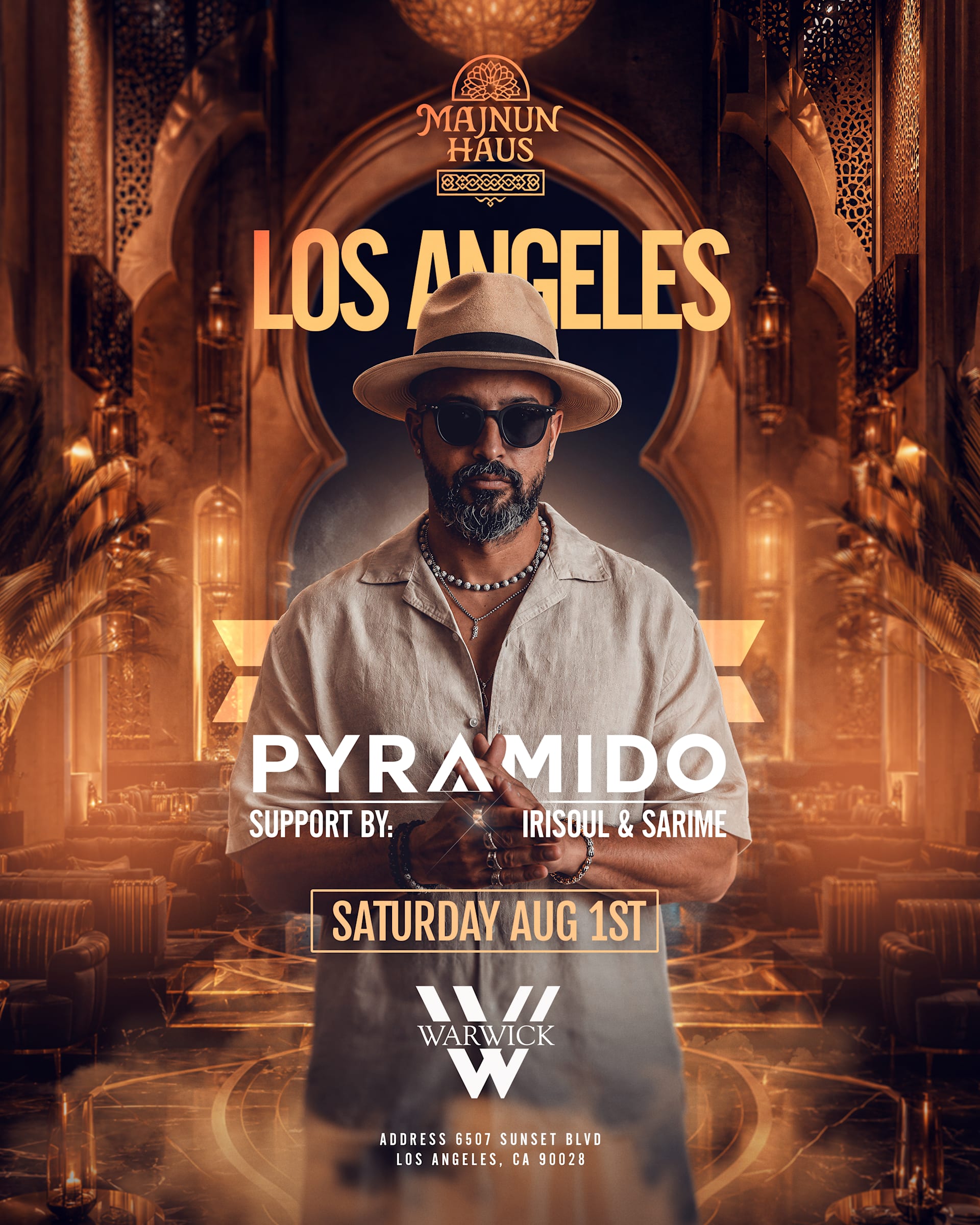 Majnun Haus X Pyramido | Los Angeles