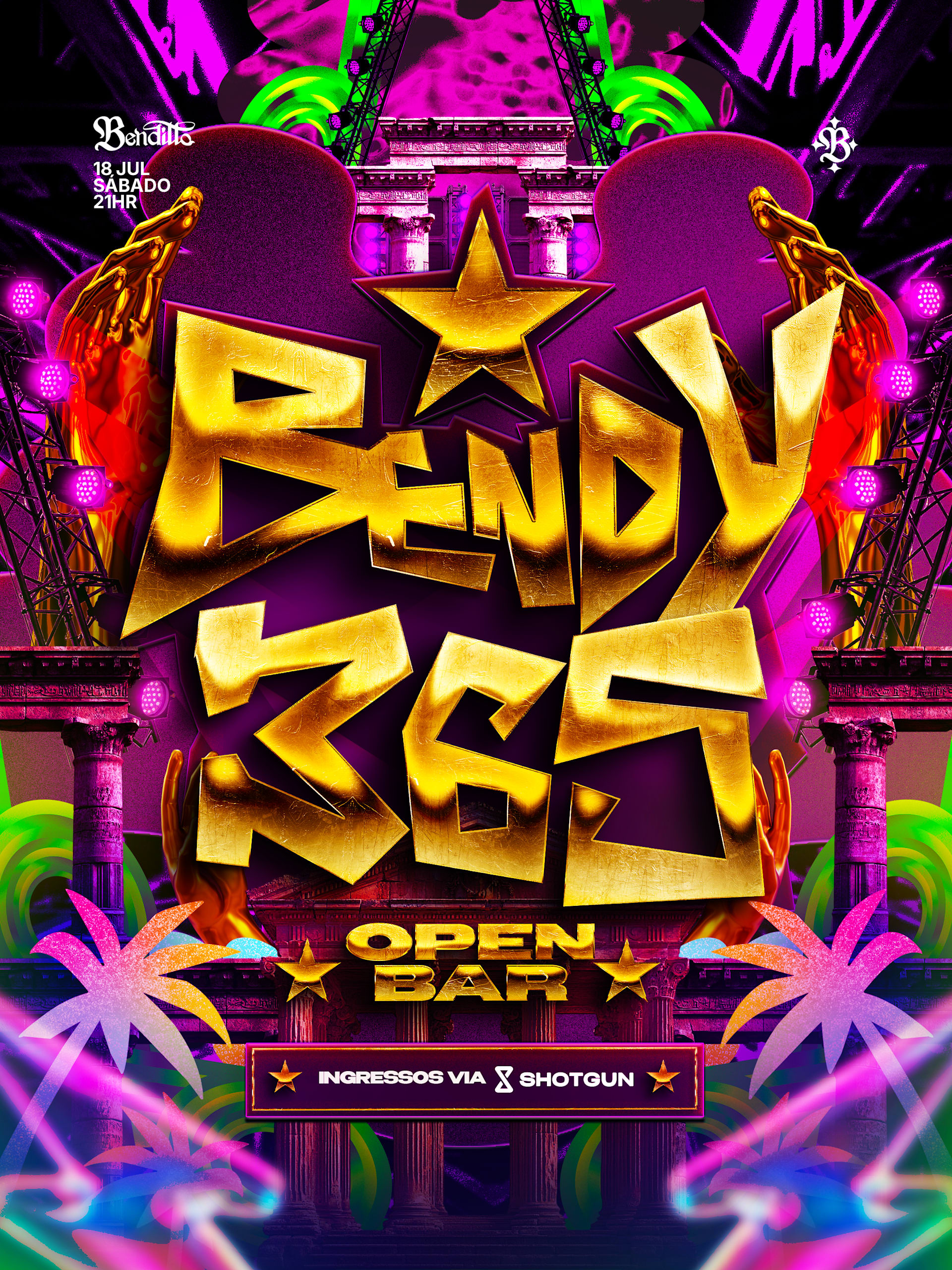 Bendy 365 | Open Bar - 1 Ano De Benditto