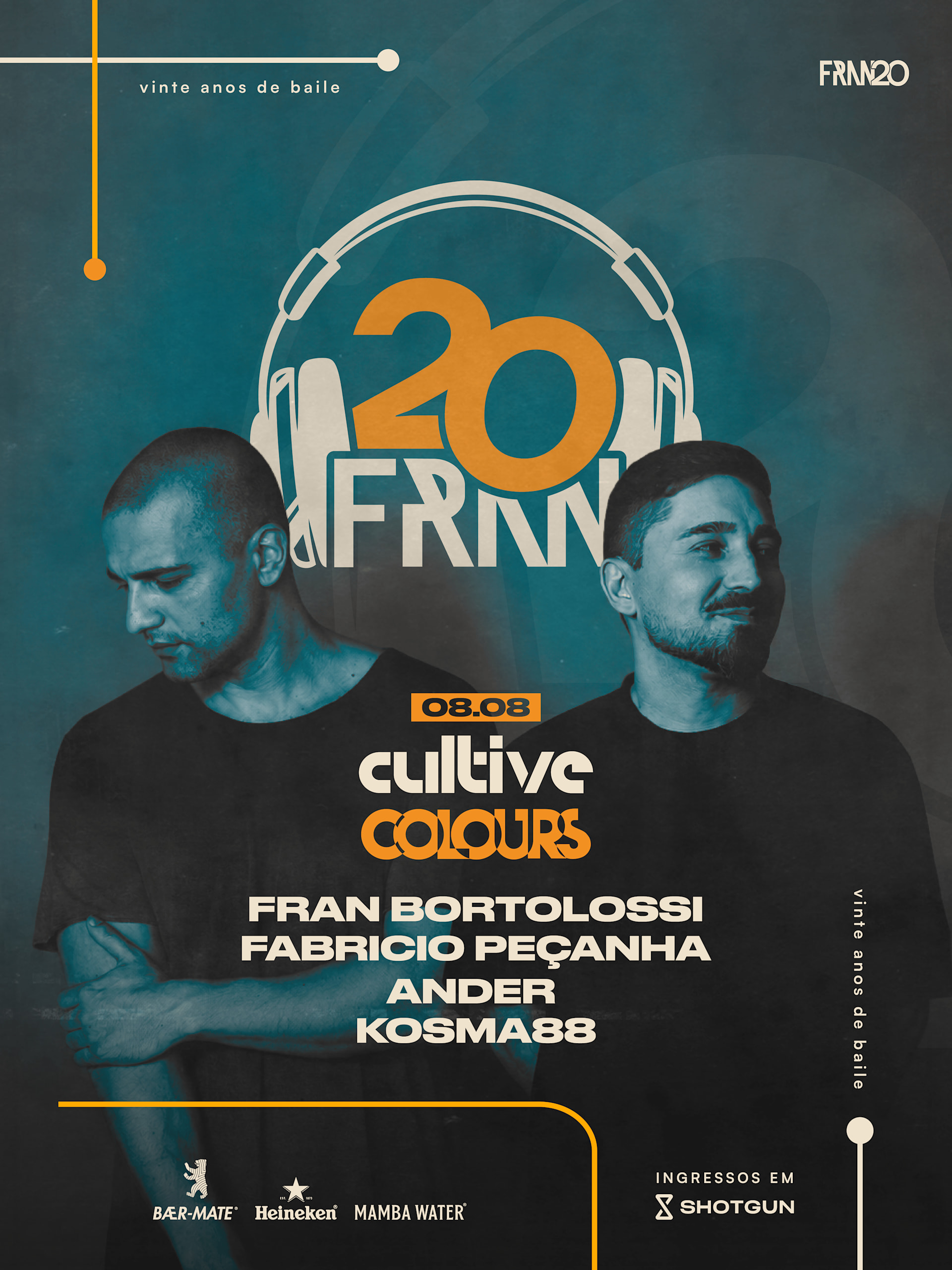 Cultive & Colours 08/08 - Fran Bortolossi E Fabricio Peçanha