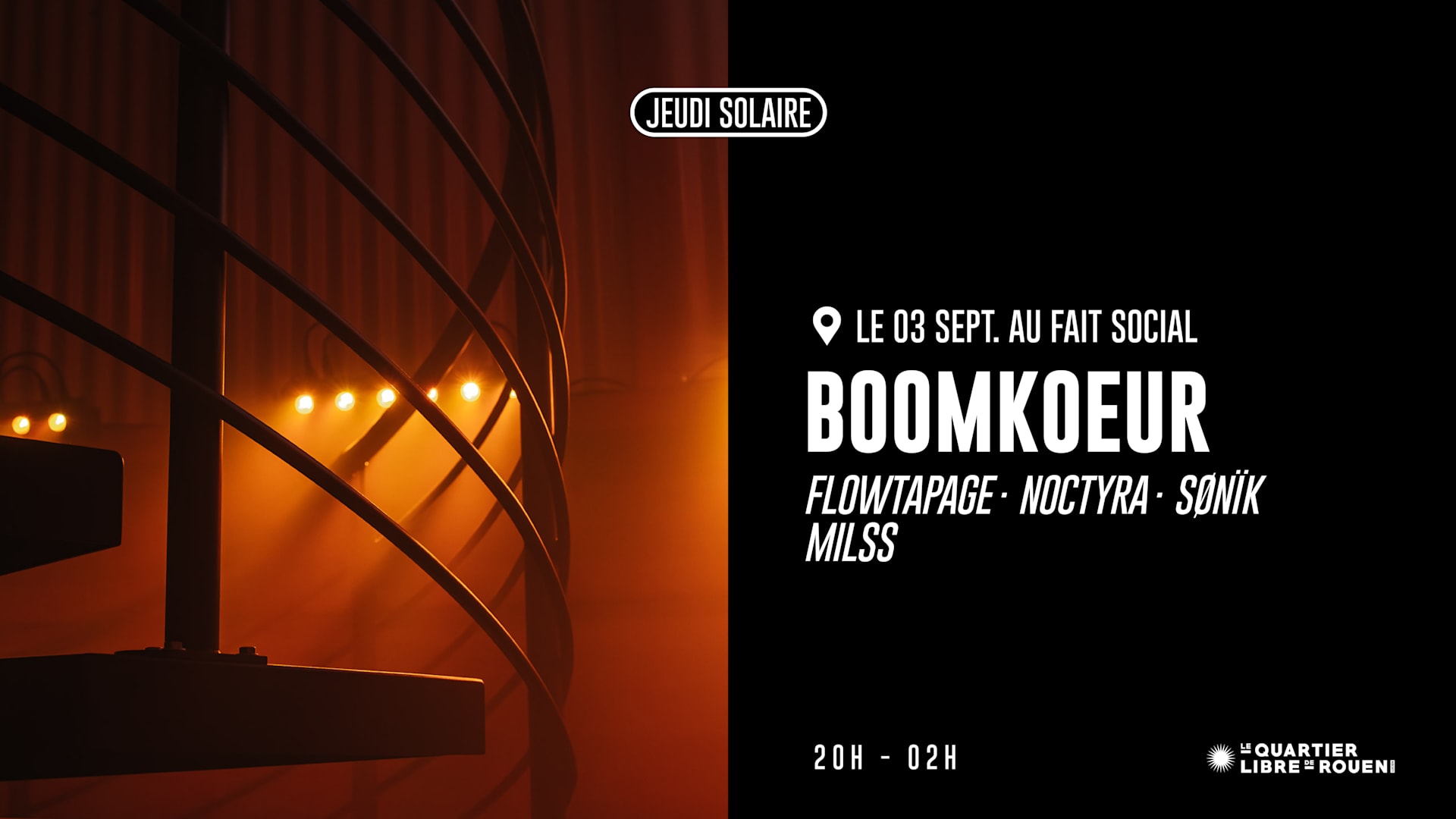 Jeudi Solaire Is Back - Collectif Boomkoeur