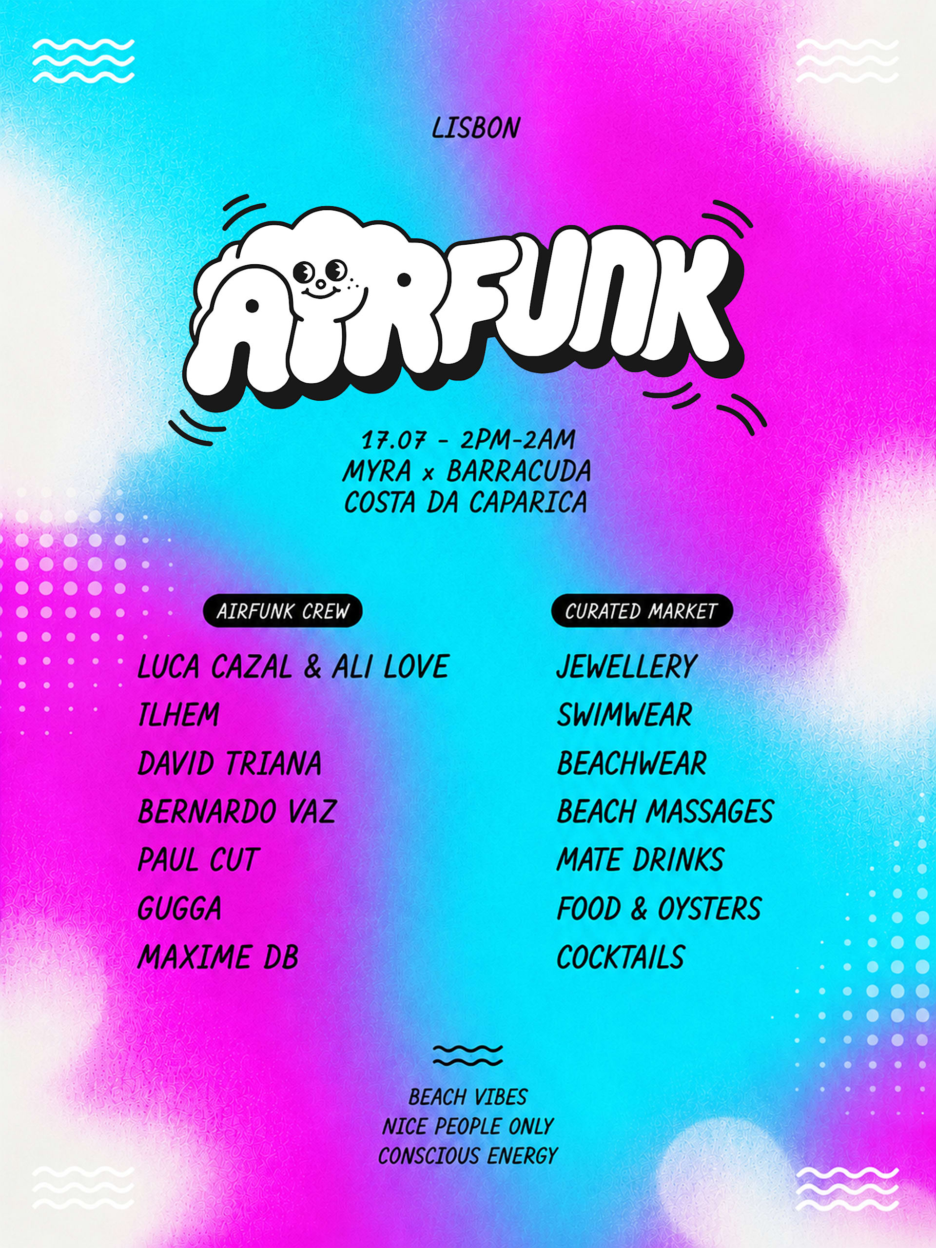 Airfunk Lisbon 17.07 (Beach Venue) 12 Hours By The Ocean
