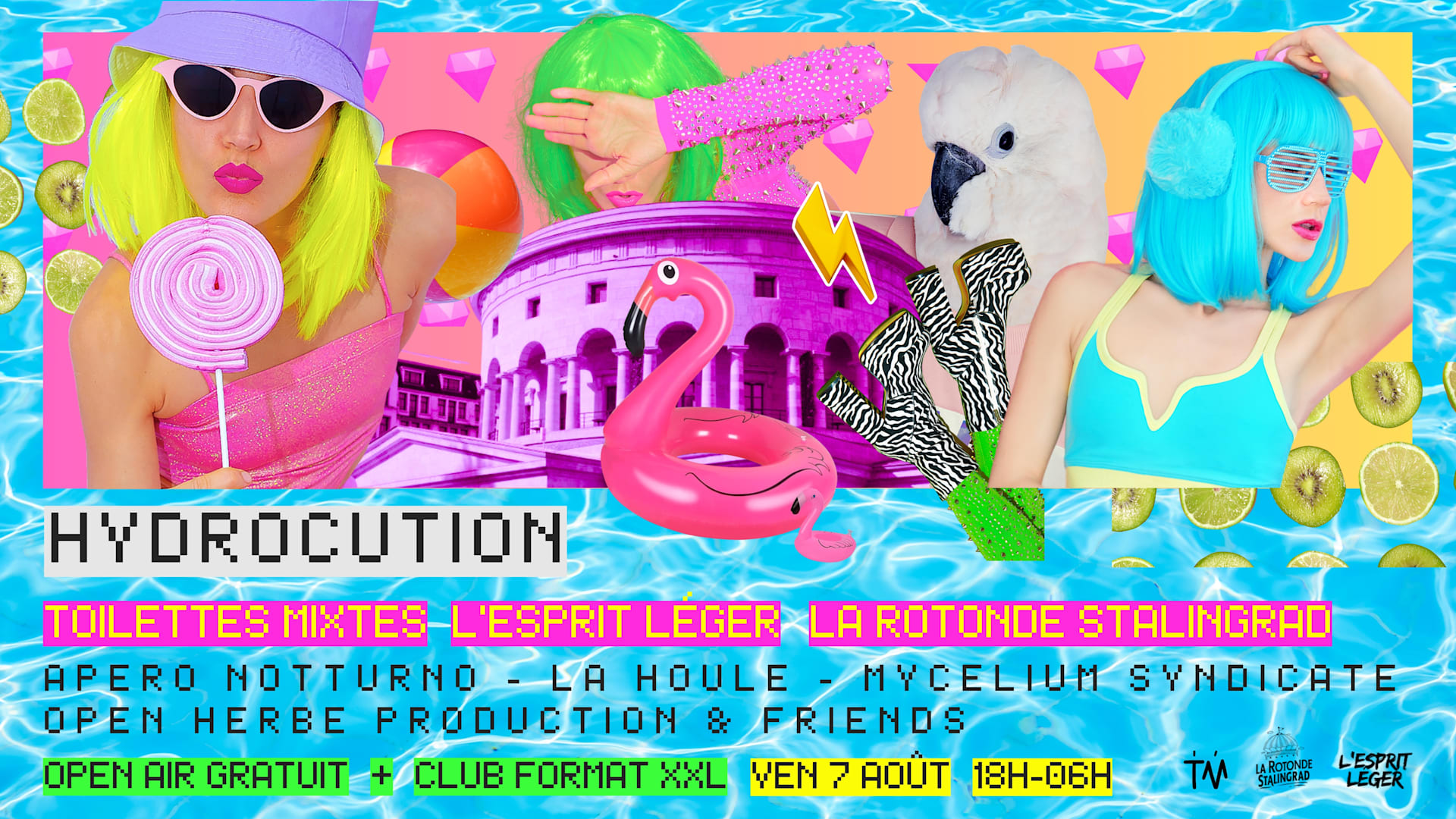 Hydrocution : Free Open-Air & Club Xxl