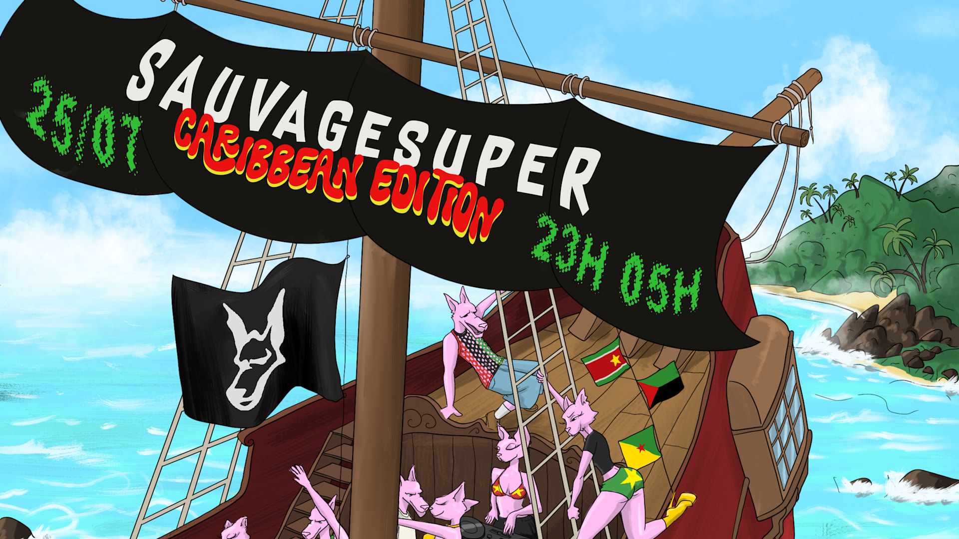 Sauvagesuper X Bateau Phare Caribbean Edition