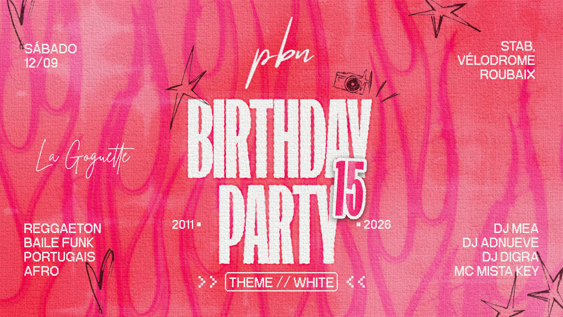 Birthday Party 15 (White)