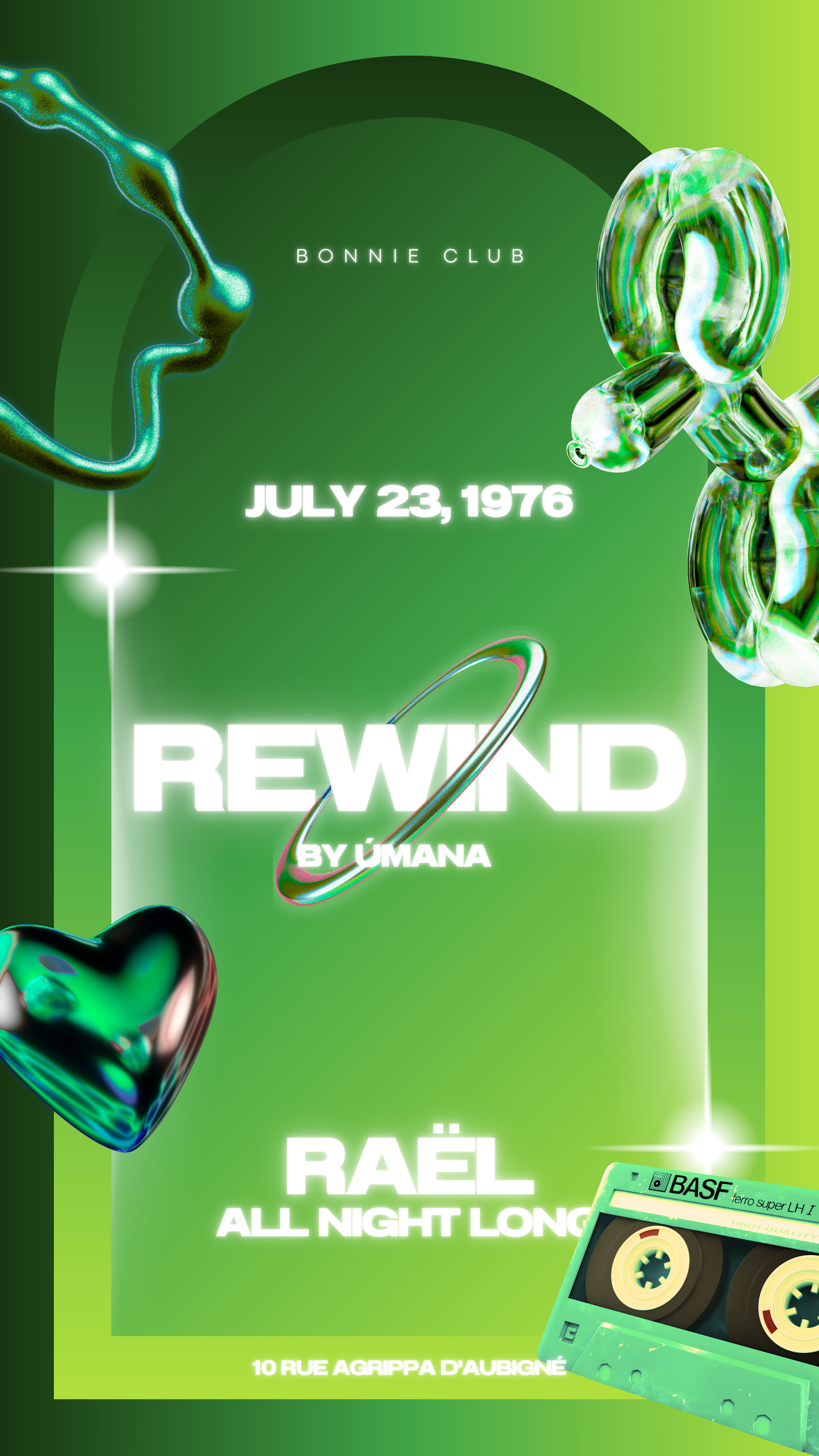 Rewind 23.07.1976 - Raël All Night Long
