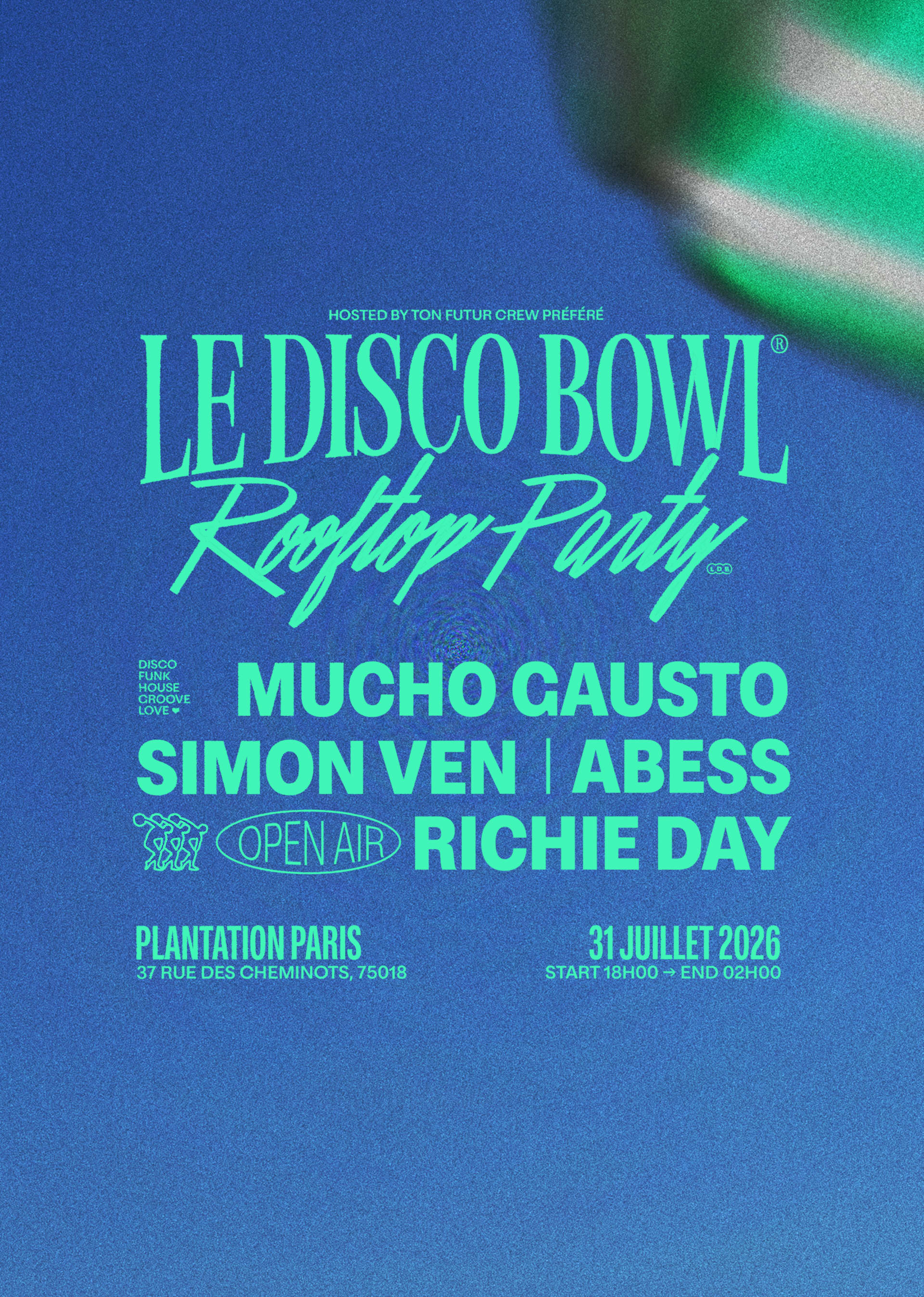 Le Disco Bowl Rooftop Party