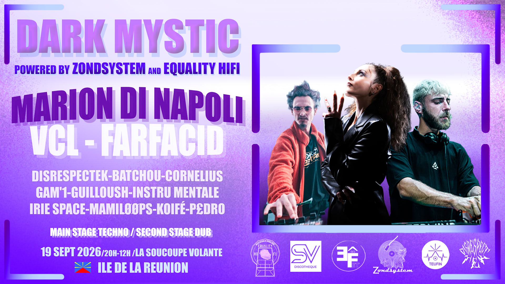 Dark Mystic - Marion DI Napoli,Vcl,Farfacid