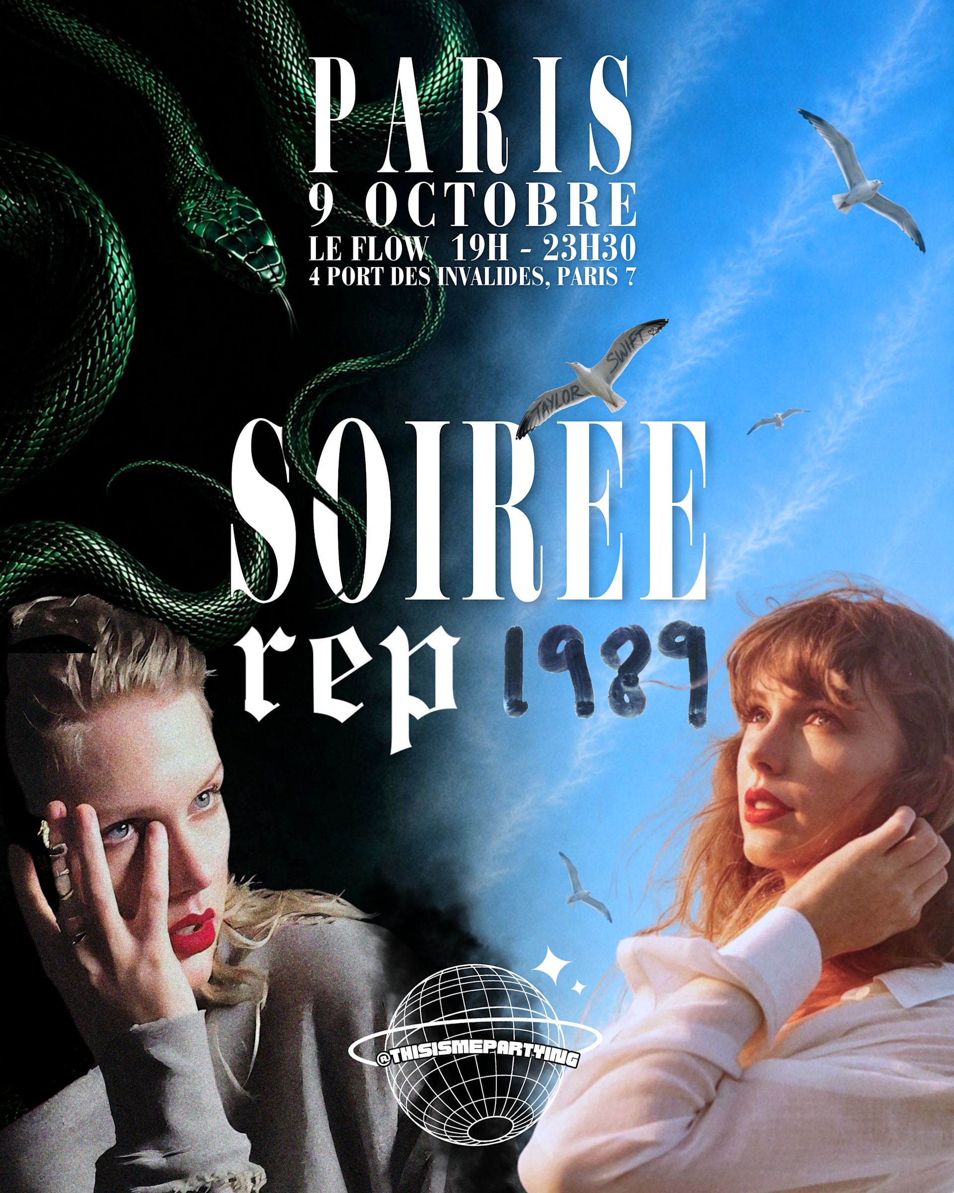 Soirée Reputation X 1989 Paris