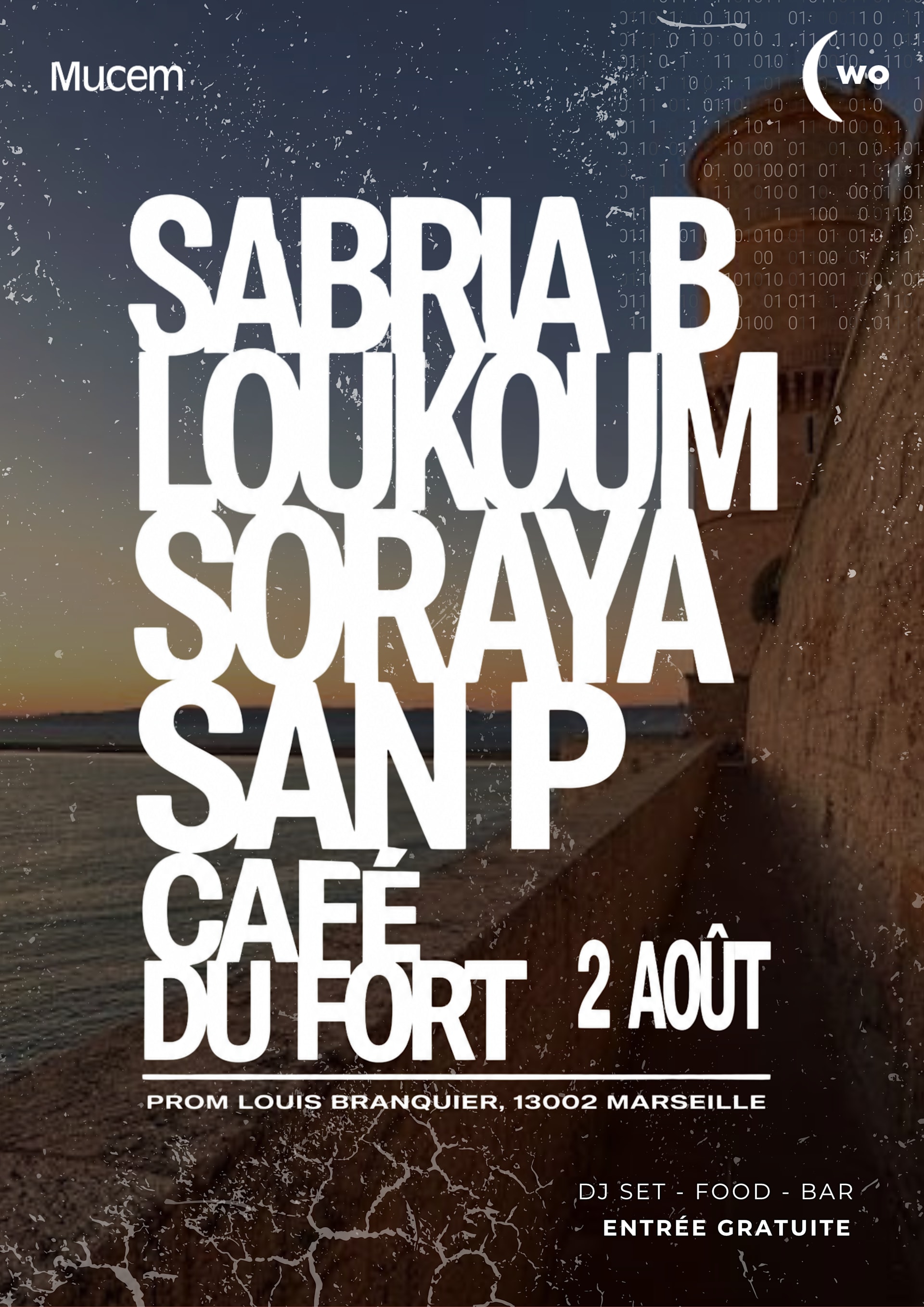 Sabria B, Loukoum, Soraya, San P - Open Air