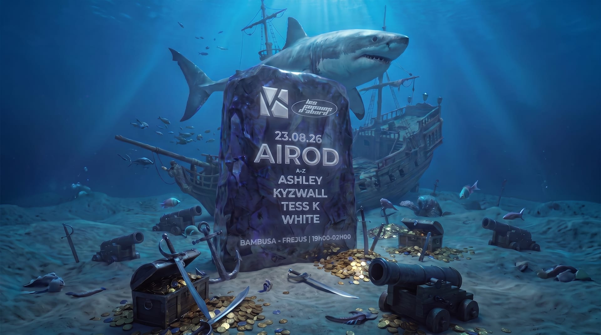 Airod & Kyzwall : Les Copains D'abord X Kwartz Events