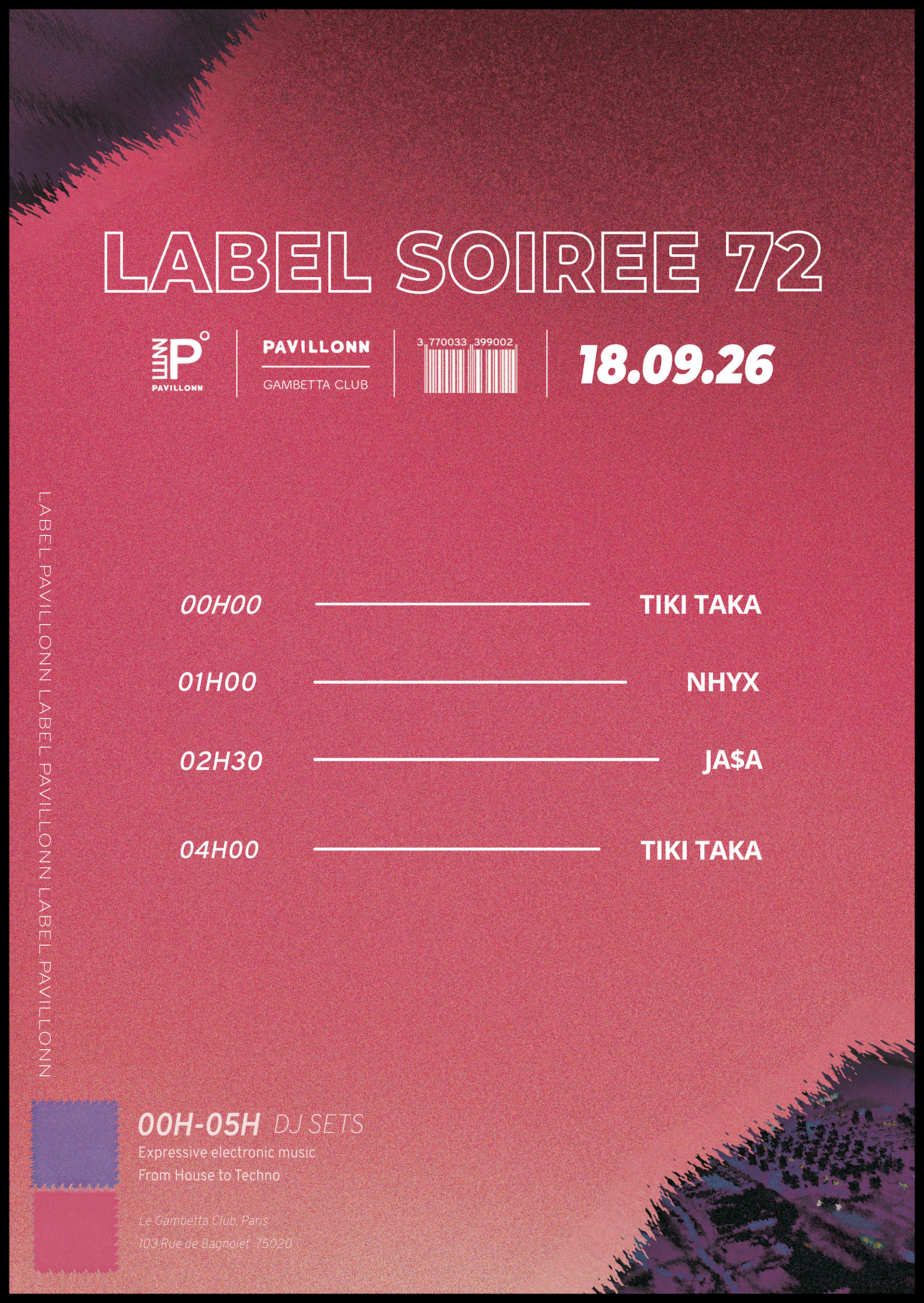 Pavillonn Label Soirée Club