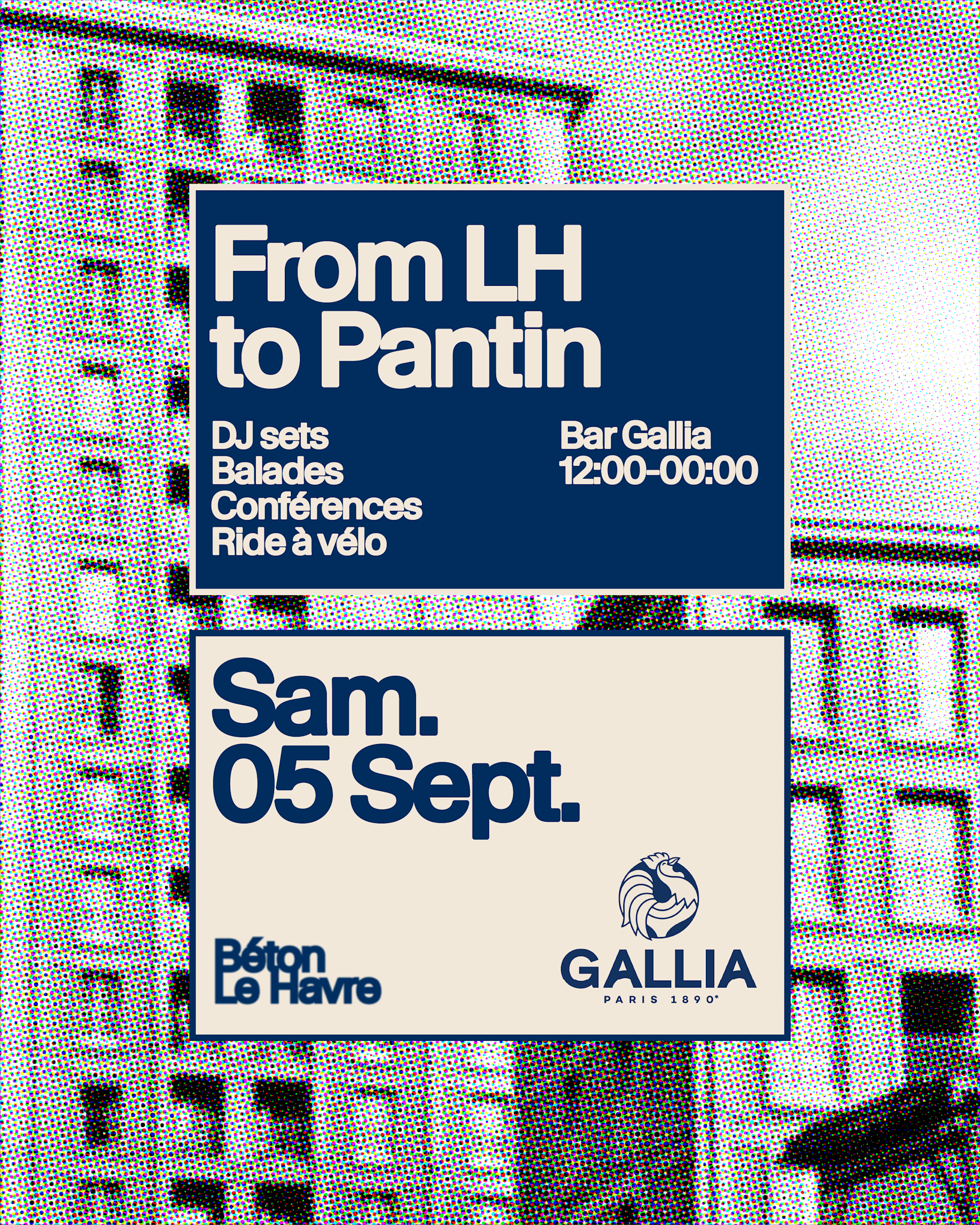 Béton Le Havre X Bar Gallia : From Lh To Pantin