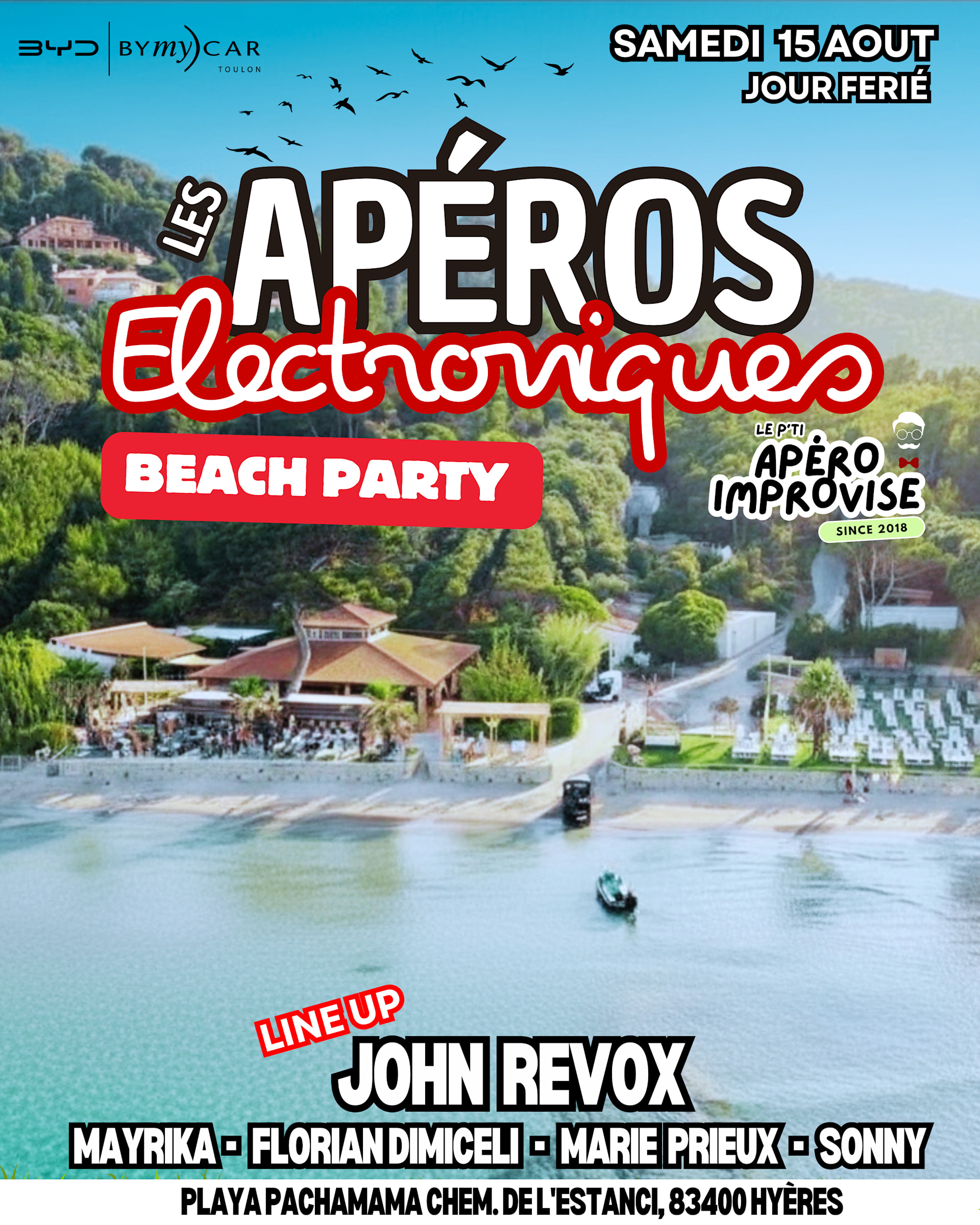Les Apéros Électroniques Beach Party