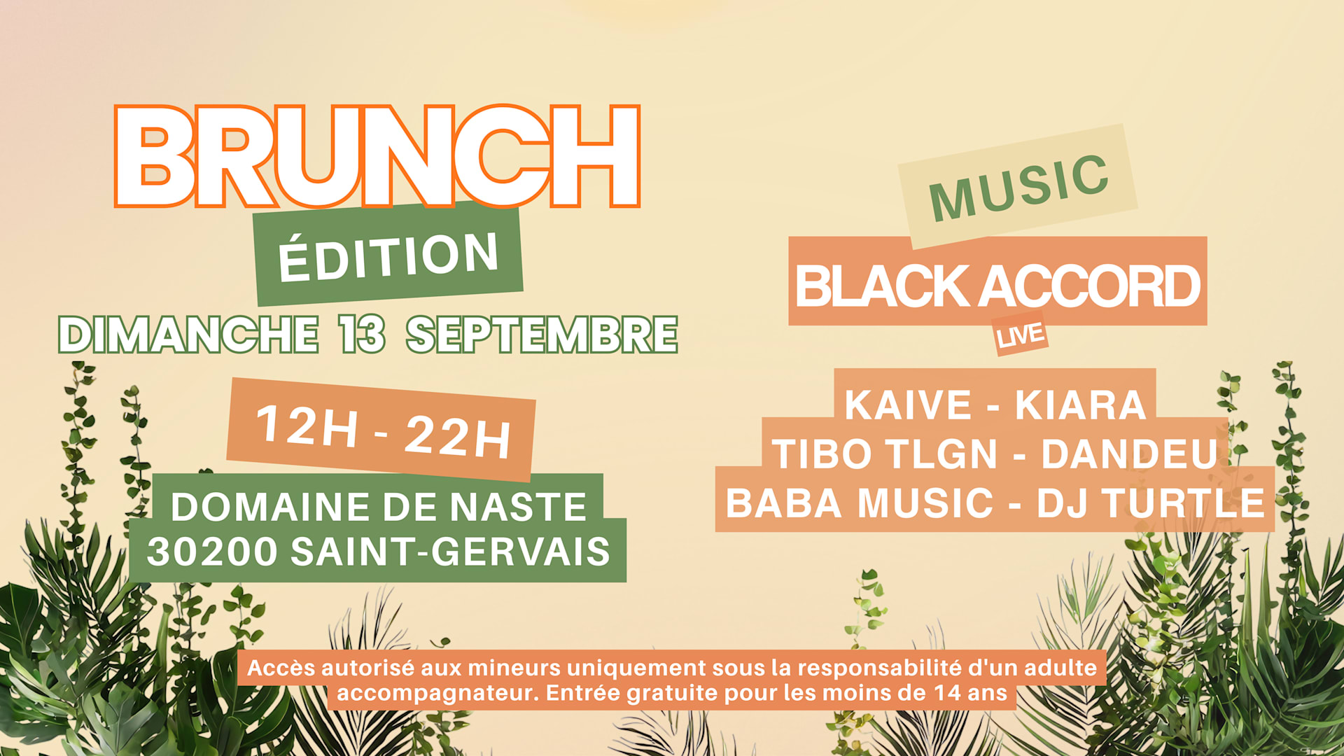 Brunch Édition - Noctea X El Sueño Festival X Le S'armand
