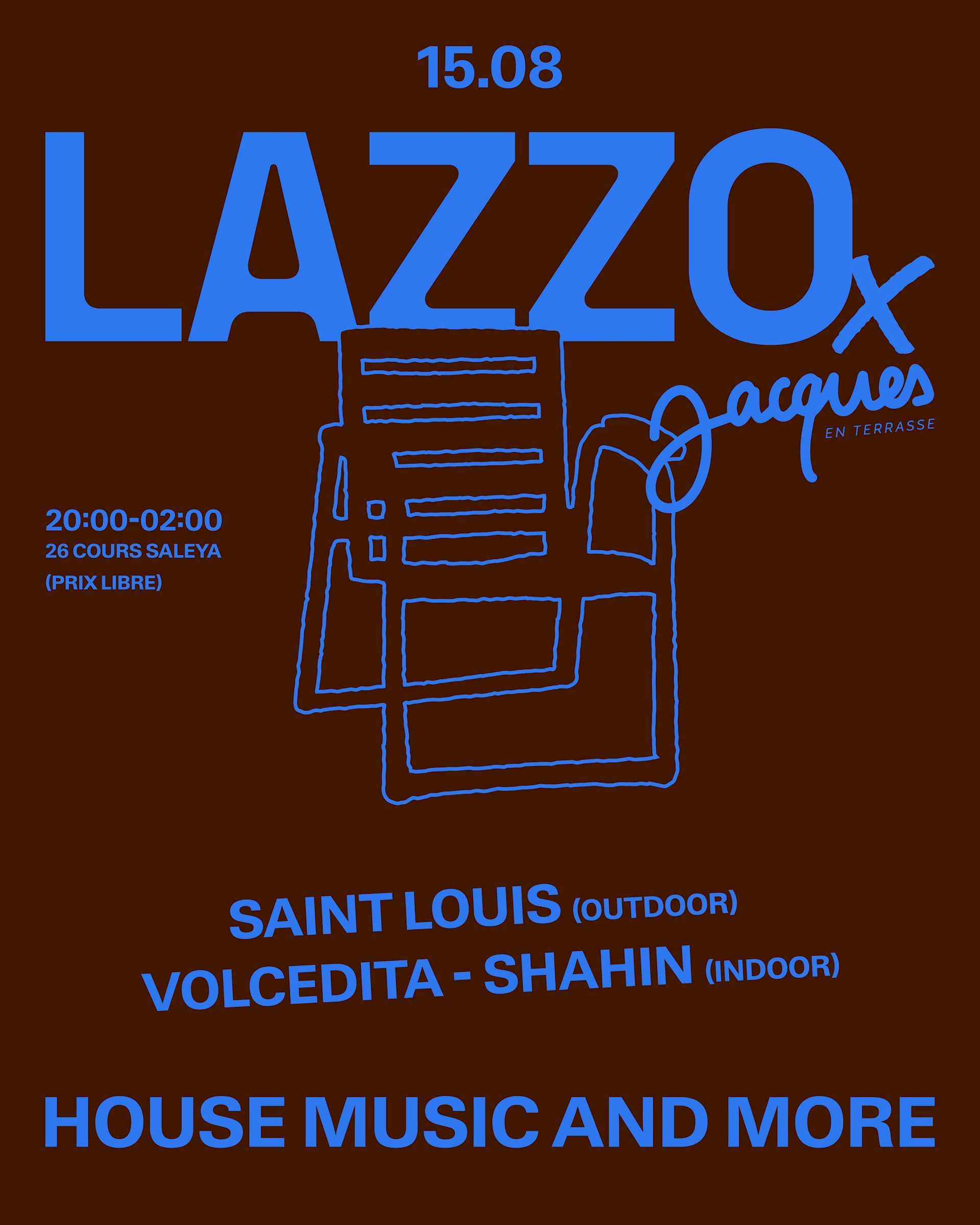 Premiere : Lazzo Collectif X Jacques En Terrasse