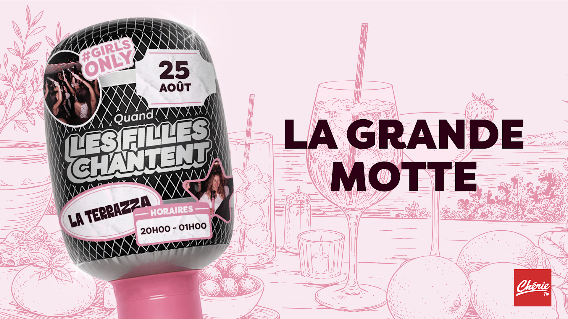 Quand Les Filles Chantent - La Terrazza Le 25/08
