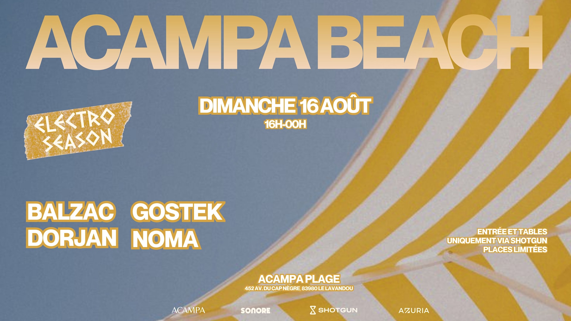 Electro Season X Acampa : Beach Party Vol.2