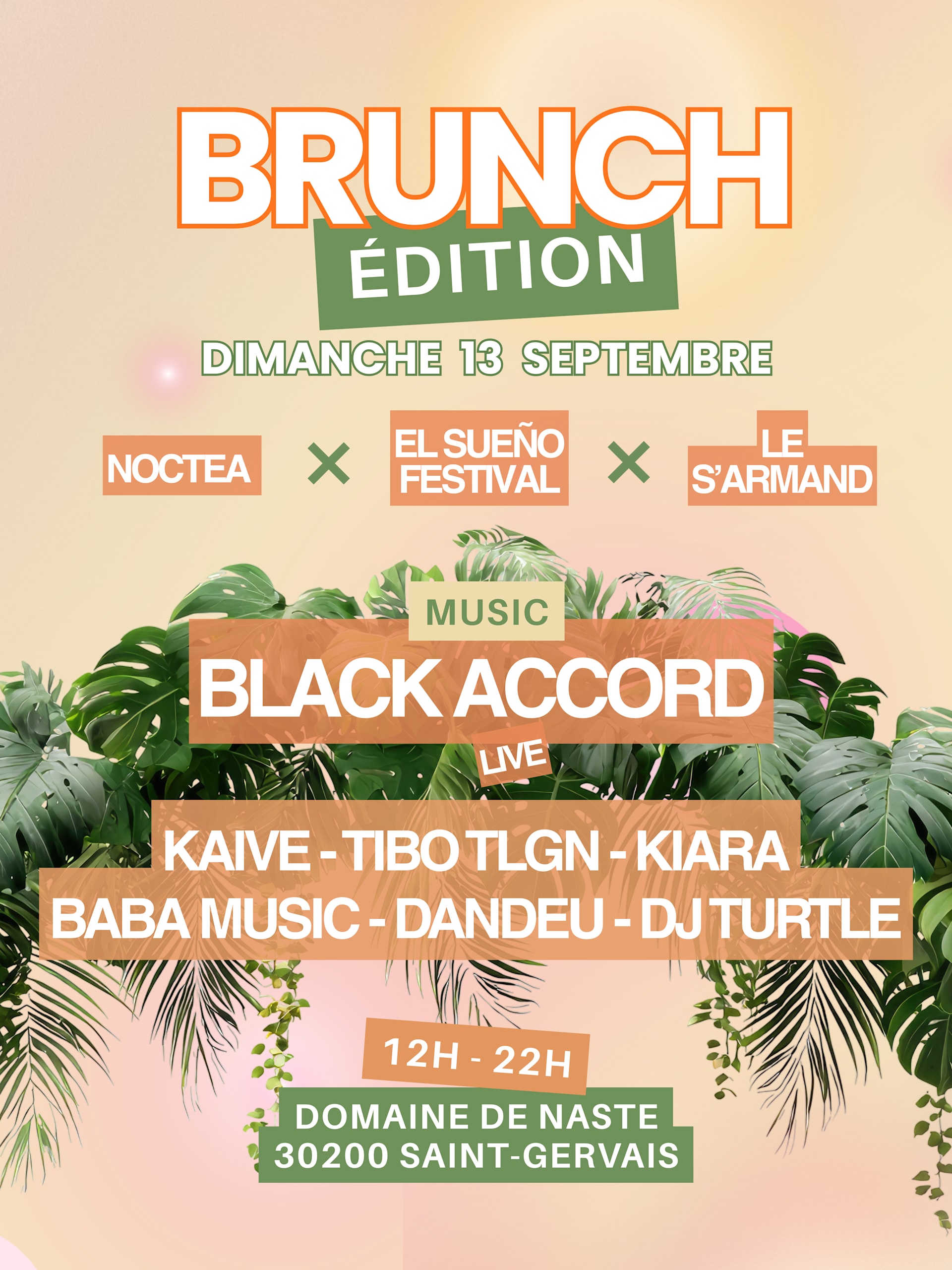 Brunch Édition - Noctea X El Sueño Festival X Le S'armand