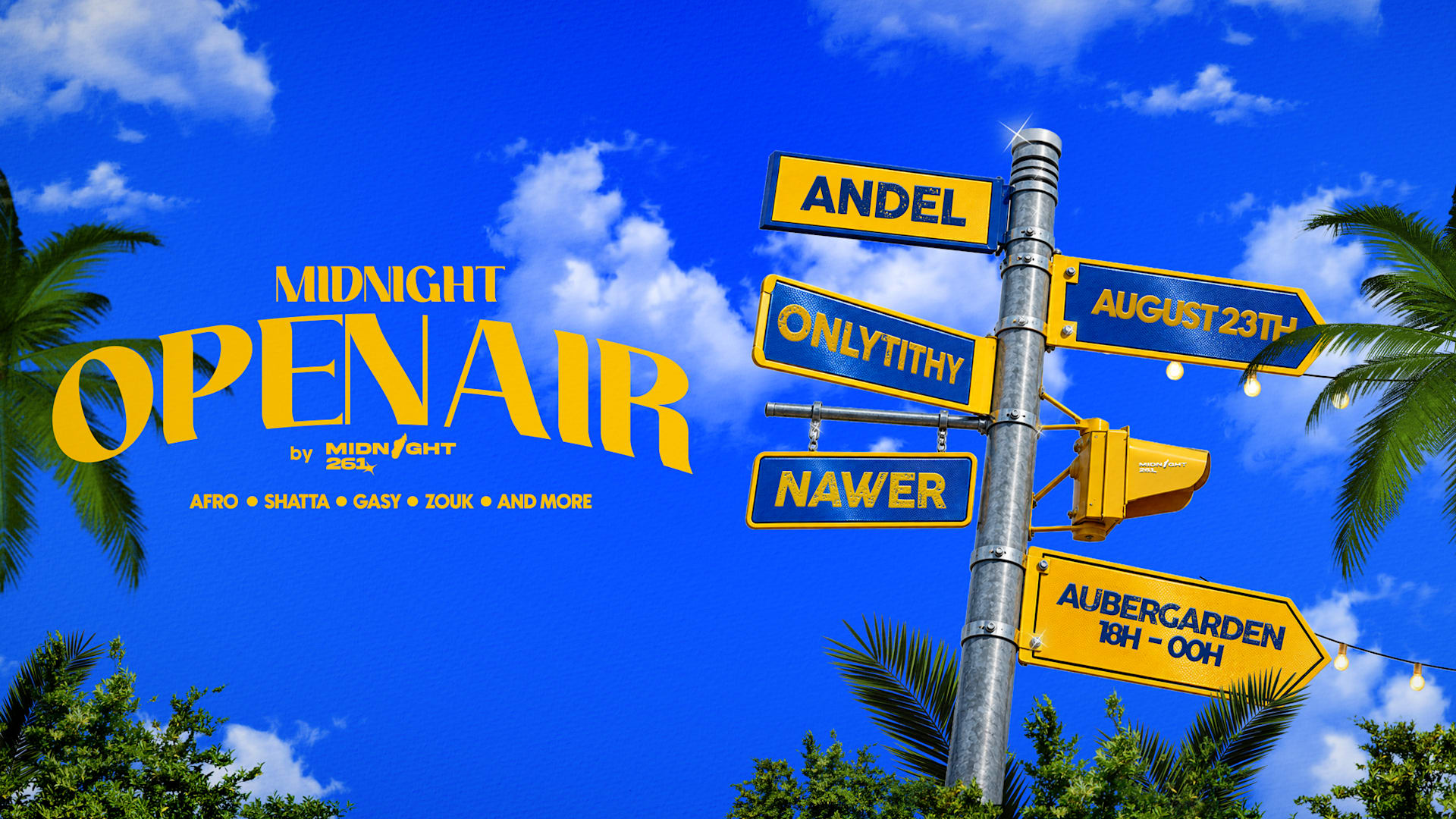 Midnight Open Air | Aubergarden Paris