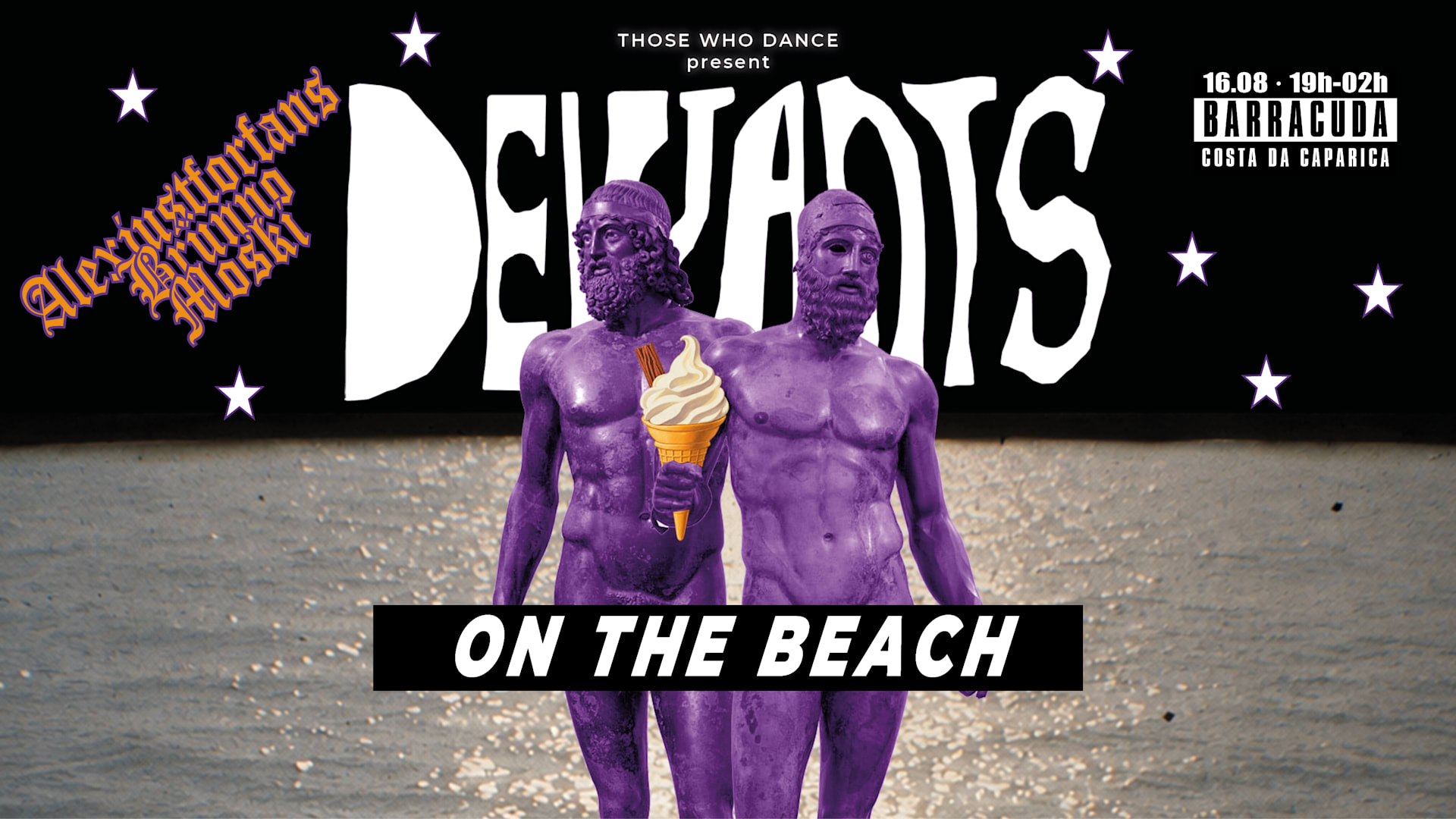 Deviants On The Beach - 16 August